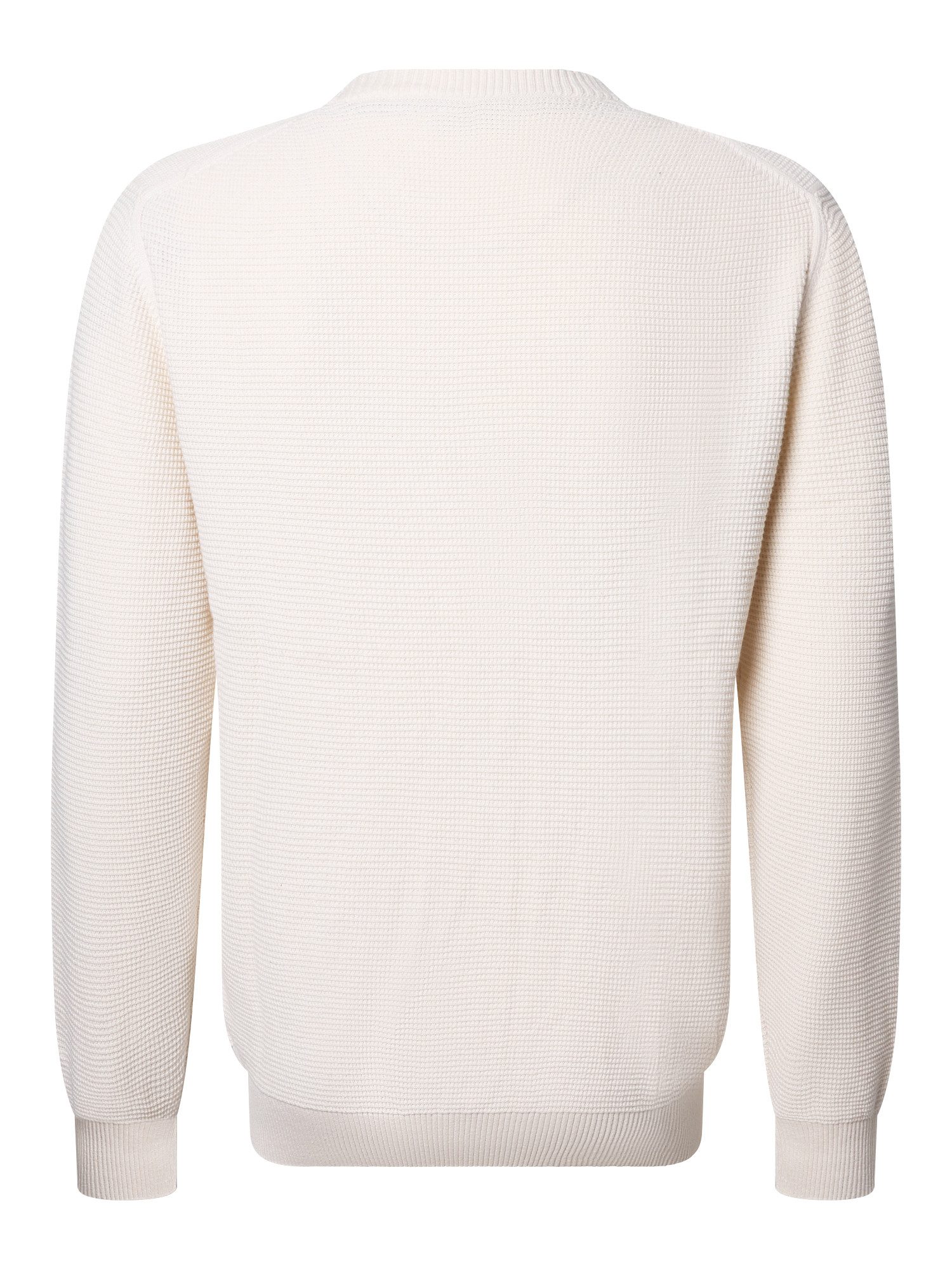 Pierre Cardin Trui met ronde hals met structuur