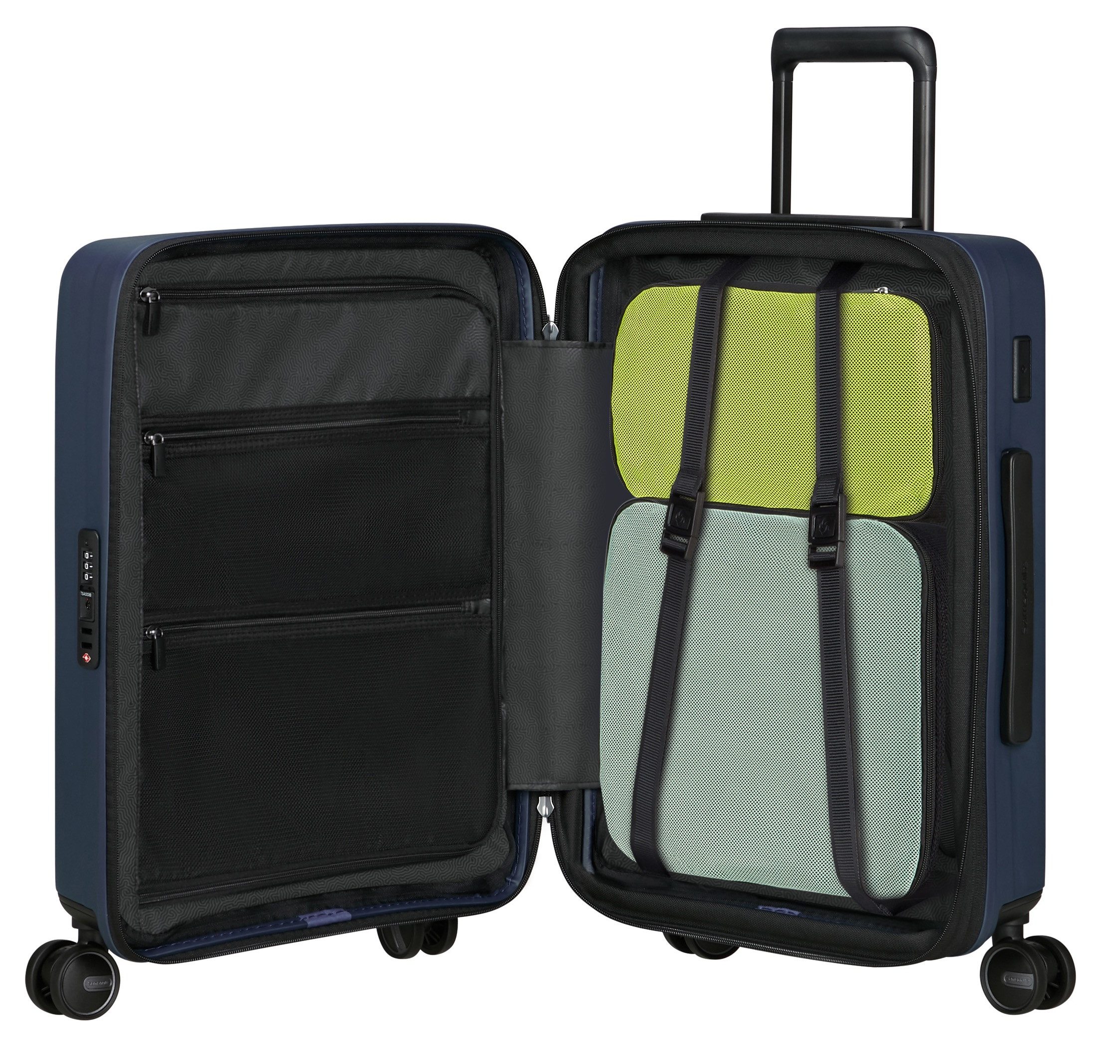 Samsonite Hardshell-trolley RESTACKD, verschillende maten en kleuren (Met opbergtas)