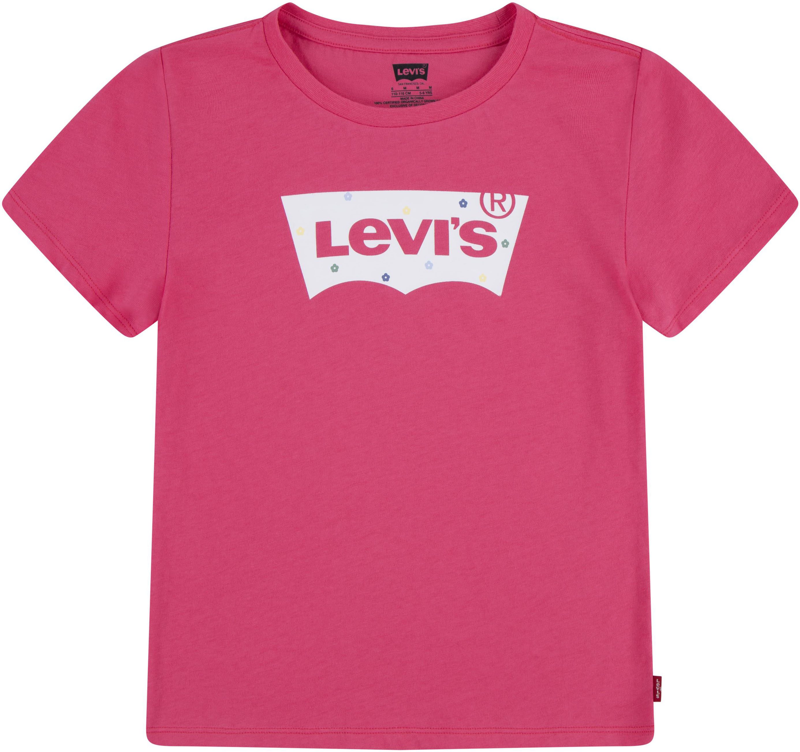 Levi's Kidswear Shirt met print BATWING FILL SS TEE