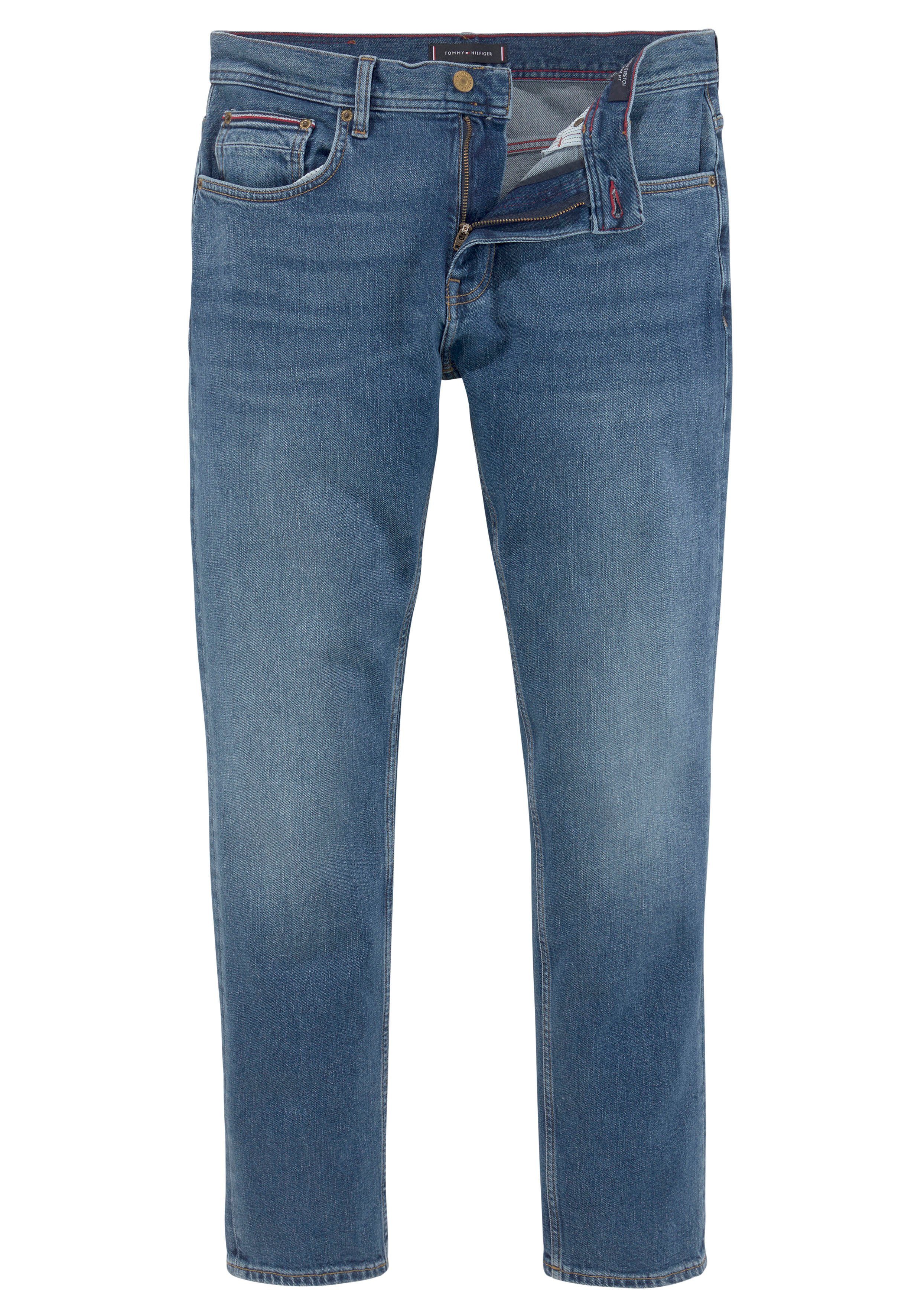 Tommy Hilfiger Straight jeans Denton van katoen-denim met stretch