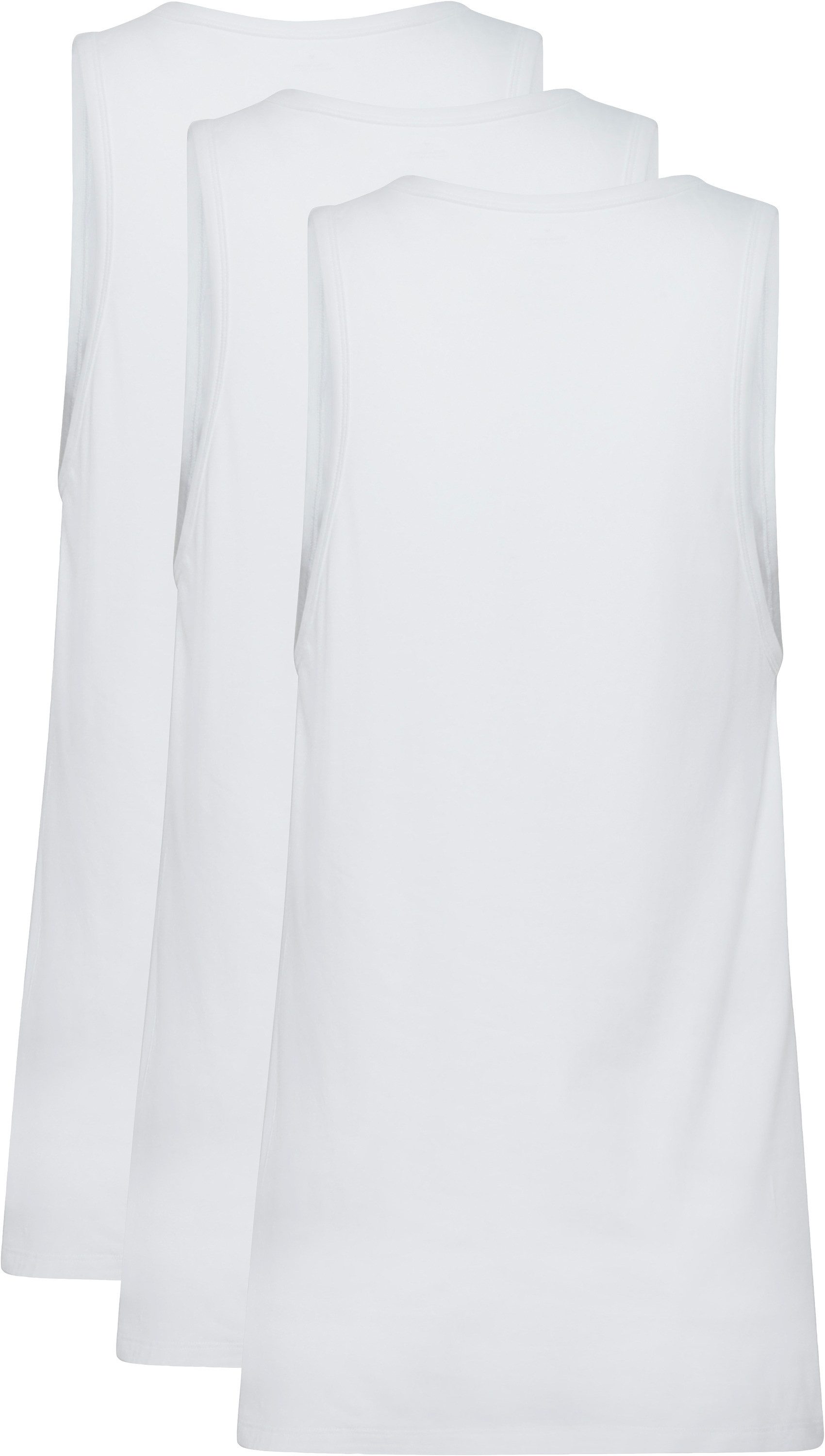 Calvin Klein T-shirt TANK 3PK met logo aan de zoom (3-delig, Set van 3)