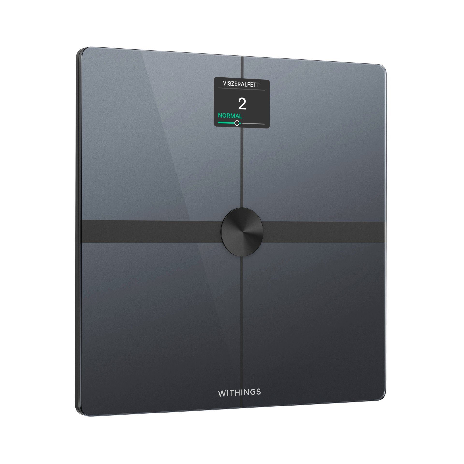 Withings Personenweegschaal Body Smart, inclusief lichaamsvet-/spiermassa automatische detectie en tracking van tot 8 gebruikers
