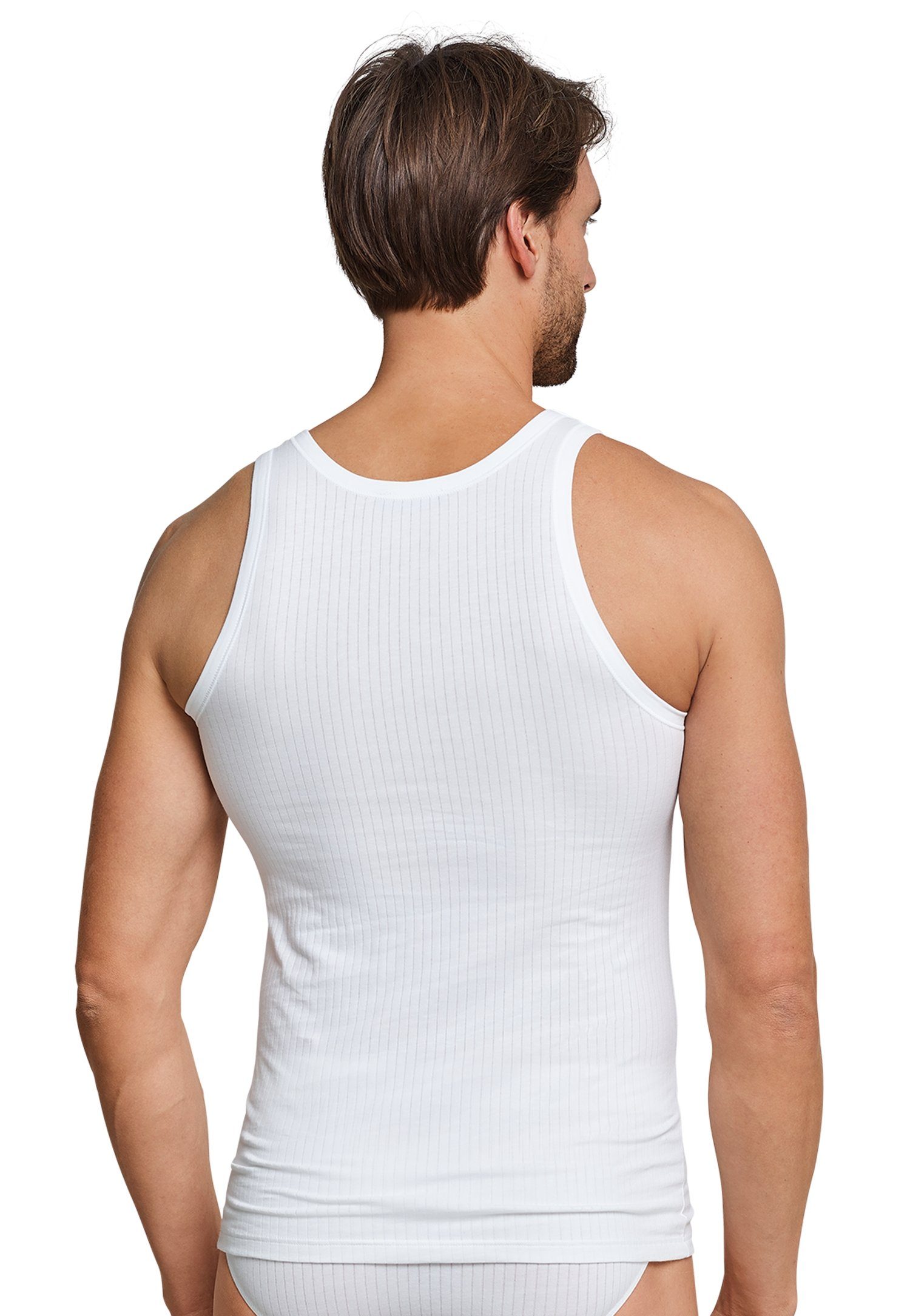 Schiesser Hemd Authentic met naaldsteek-patroon (2 stuks, Set van 2)