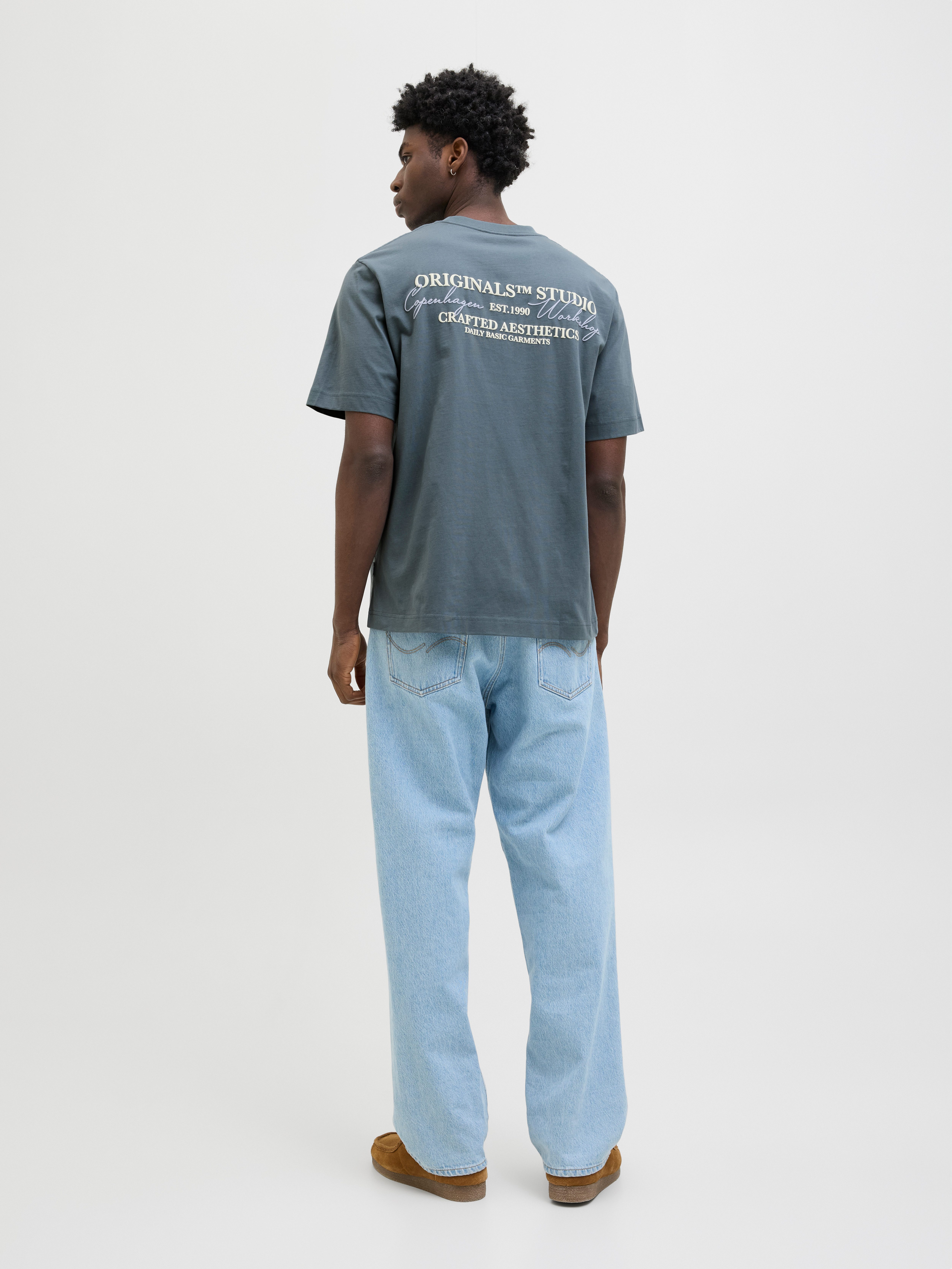 Jack & Jones T-shirt JORISLINGTON TYPE TEE SS CREW NECK SN