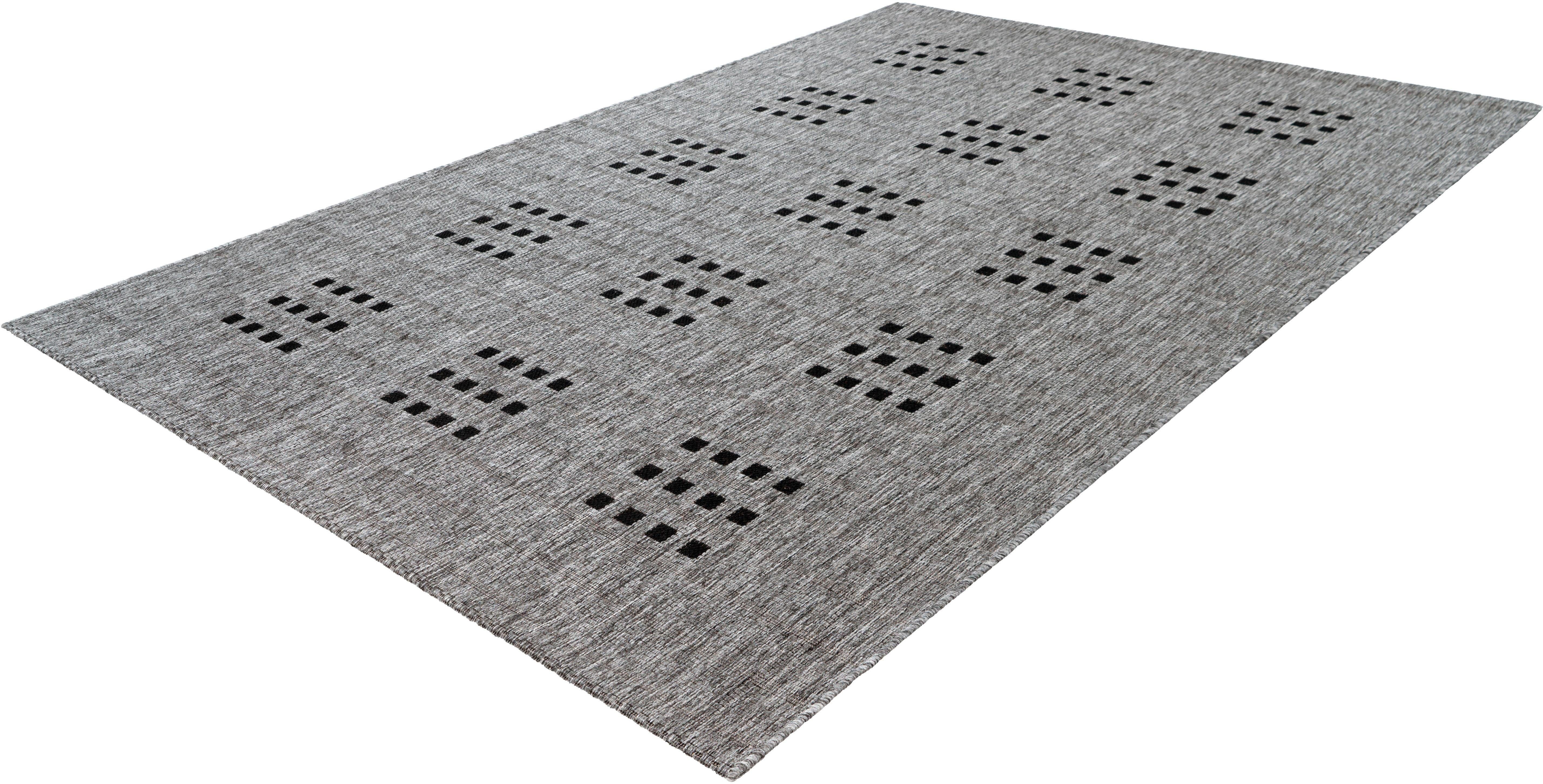 Bruno Banani Vloerkleed Farum In- en outdoor-vloerkleed, weerbestendig & uv-bestendig, bijzonder plat