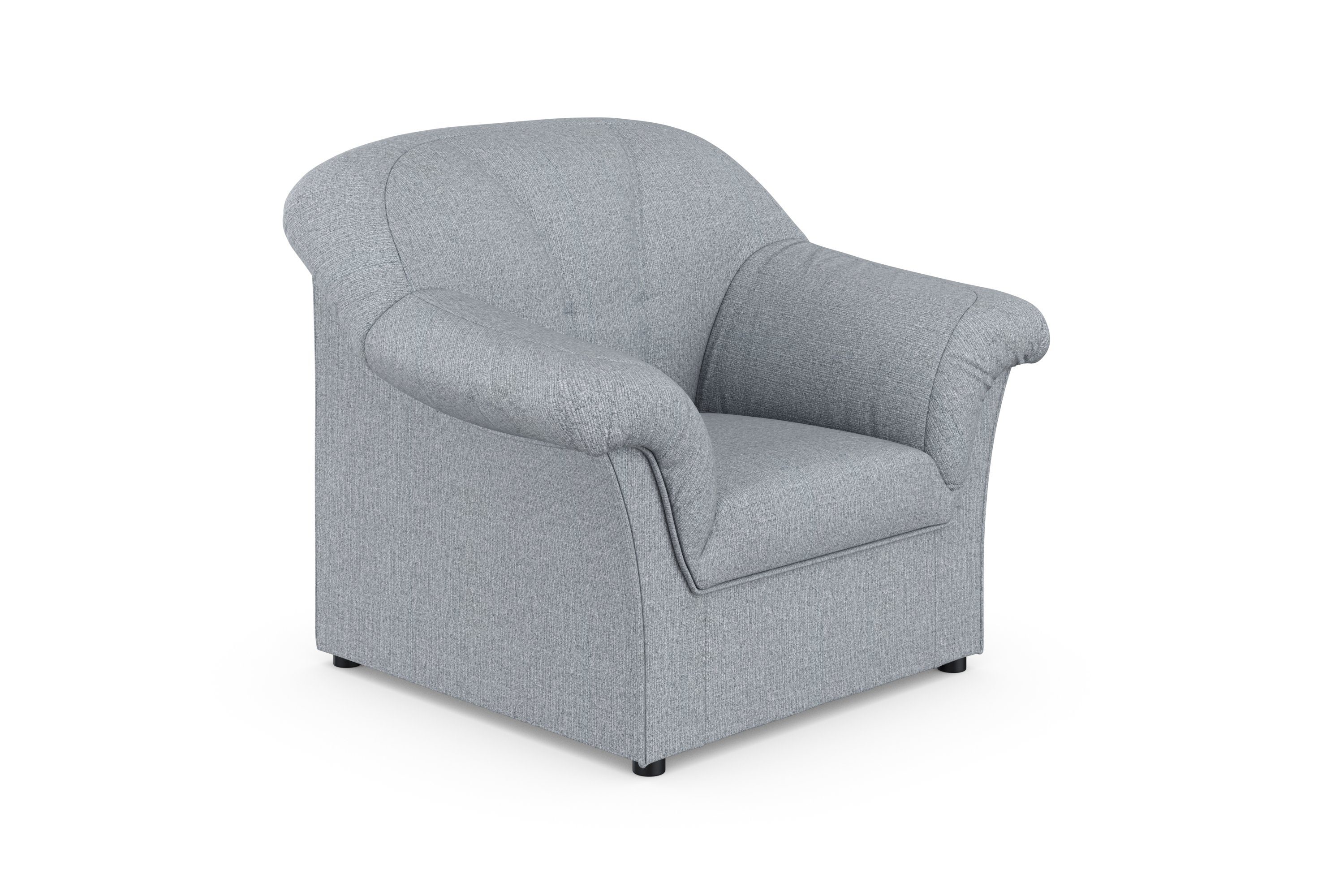 DOMO collection Fauteuil Pegnitz tijdloos, elegante armleuningen, comfortabel