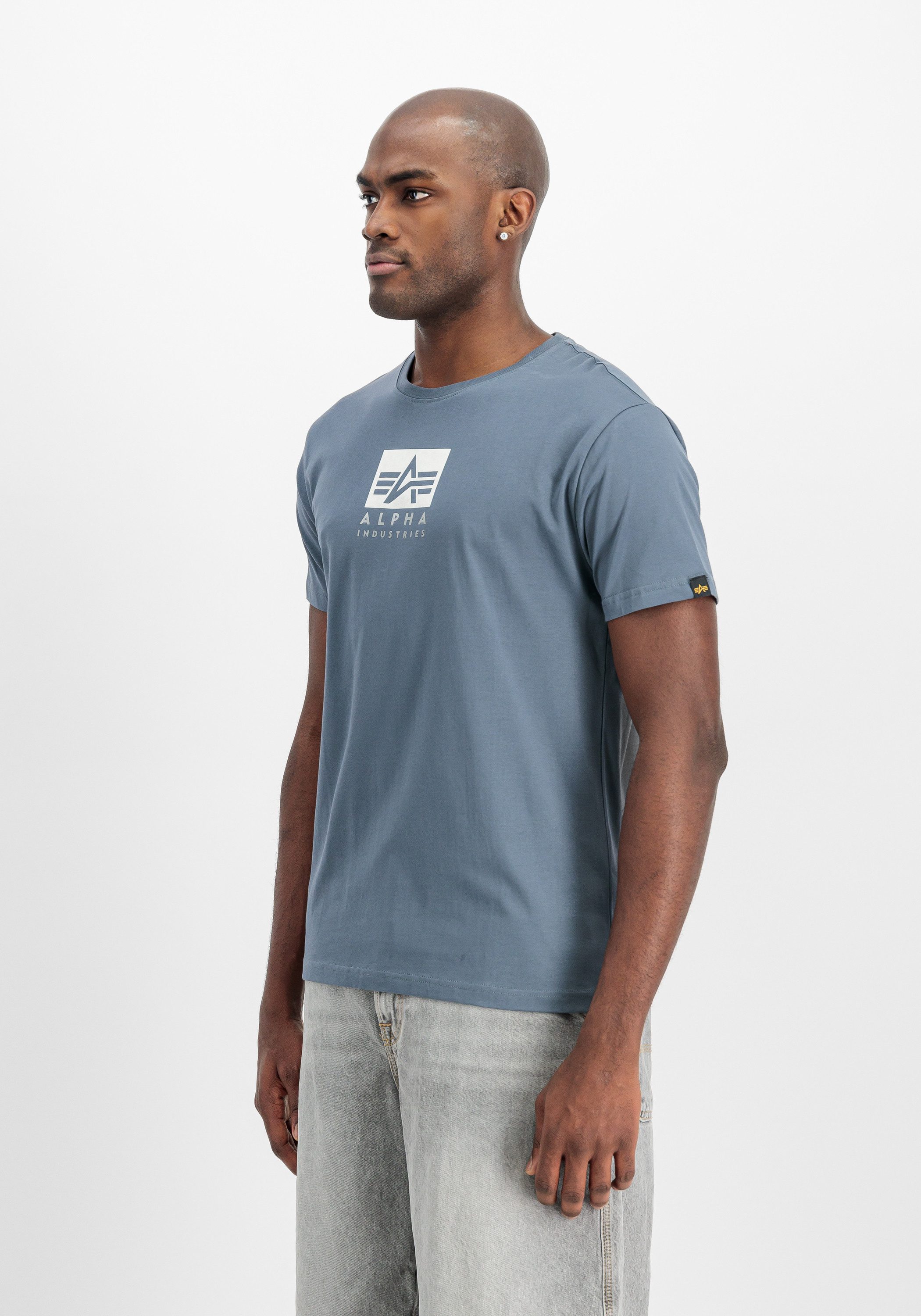 Alpha Industries T-shirt Alpha Industries Men - T-Shirts Satin Logo T-Shirt