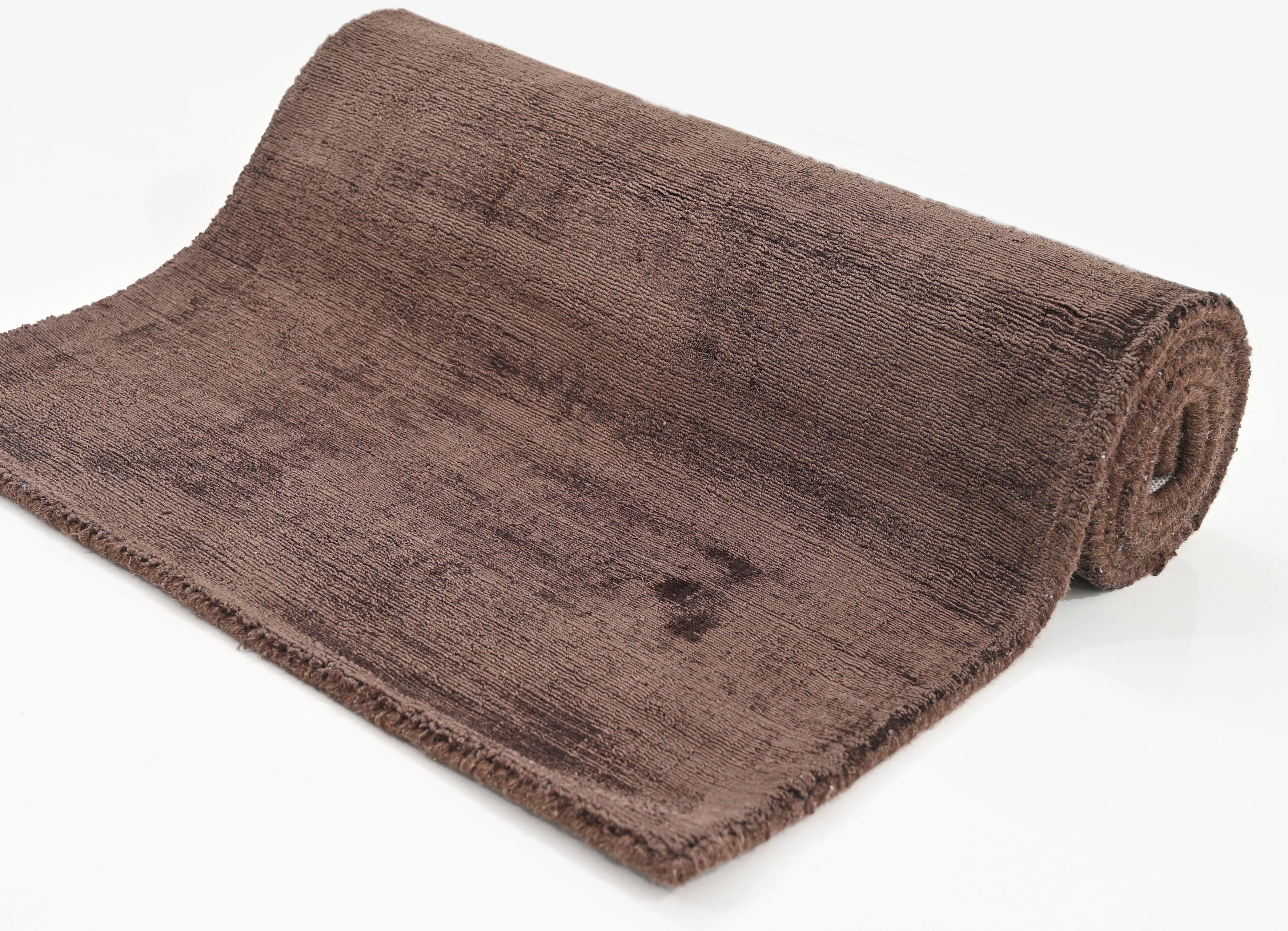 my home Loper Shirley, handgeweven viscose tapijt, kleurveranderend