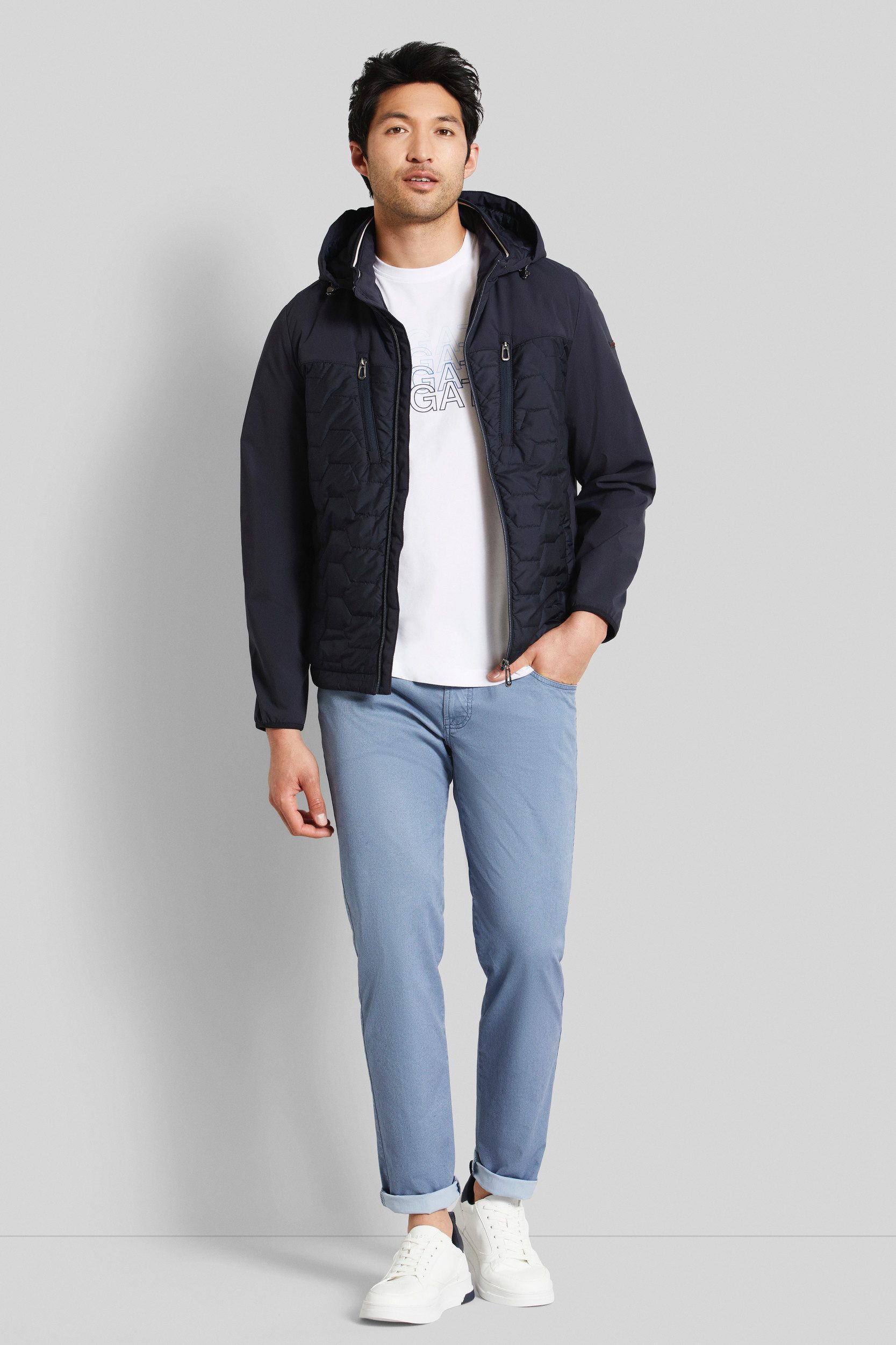 Bugatti Blouson met stretchfunctie