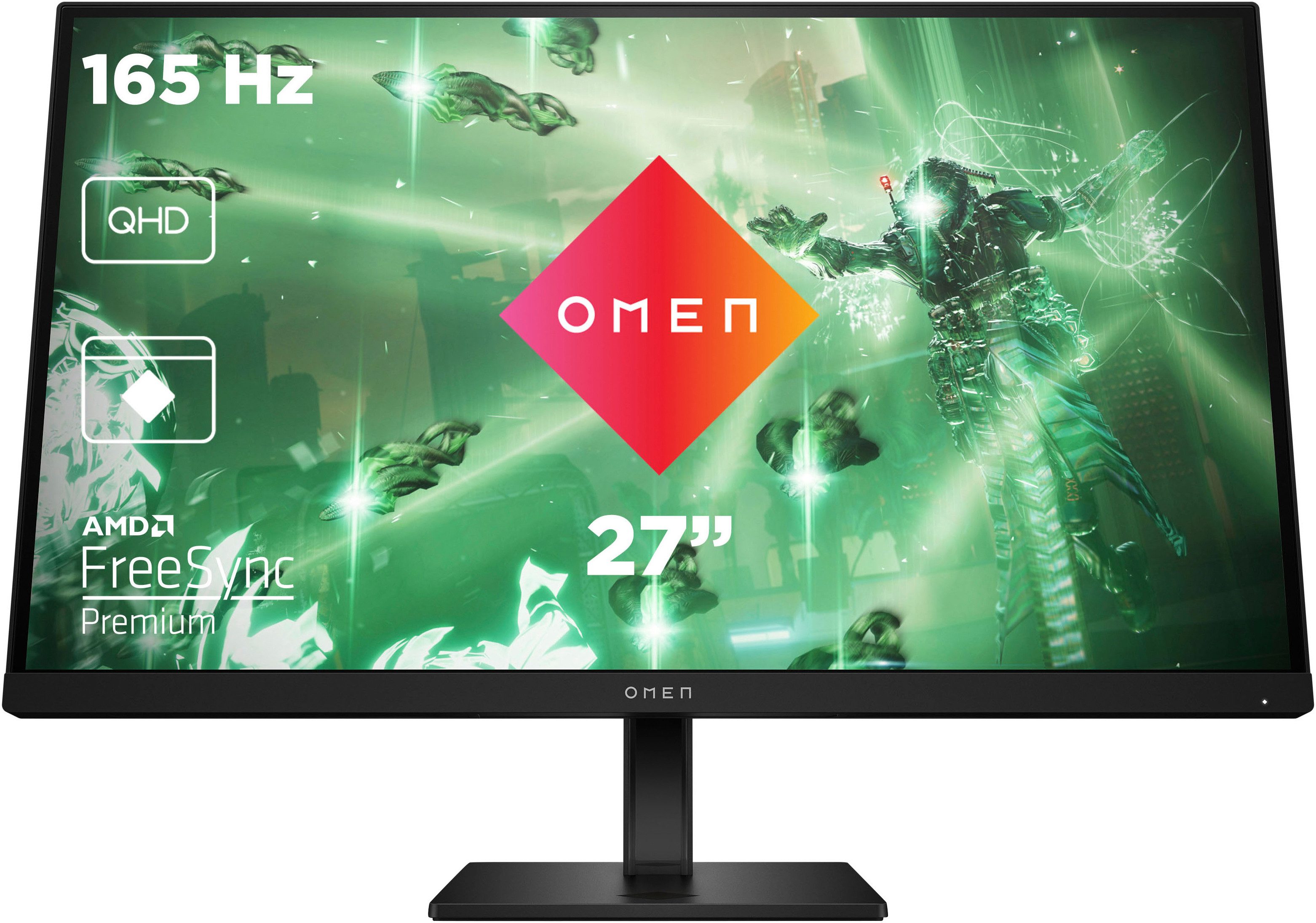 HP Gaming-monitor OMEN 27q (HSD-0156-A), 68,6 cm / 27", QHD