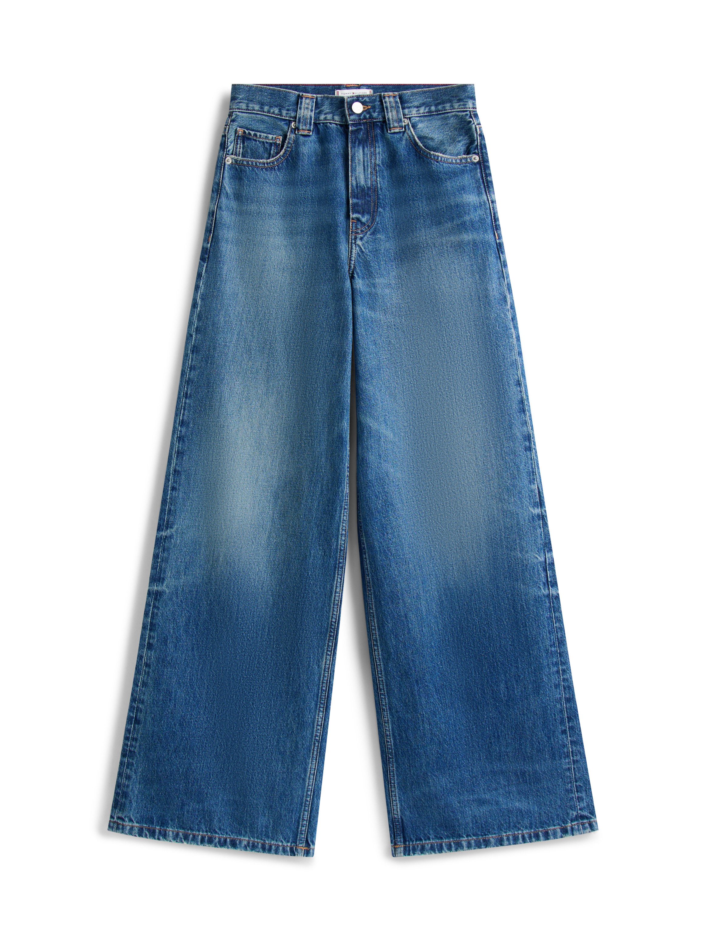 Tommy Hilfiger High-waist jeans DNM KRIS 70's WIDE LEG HW