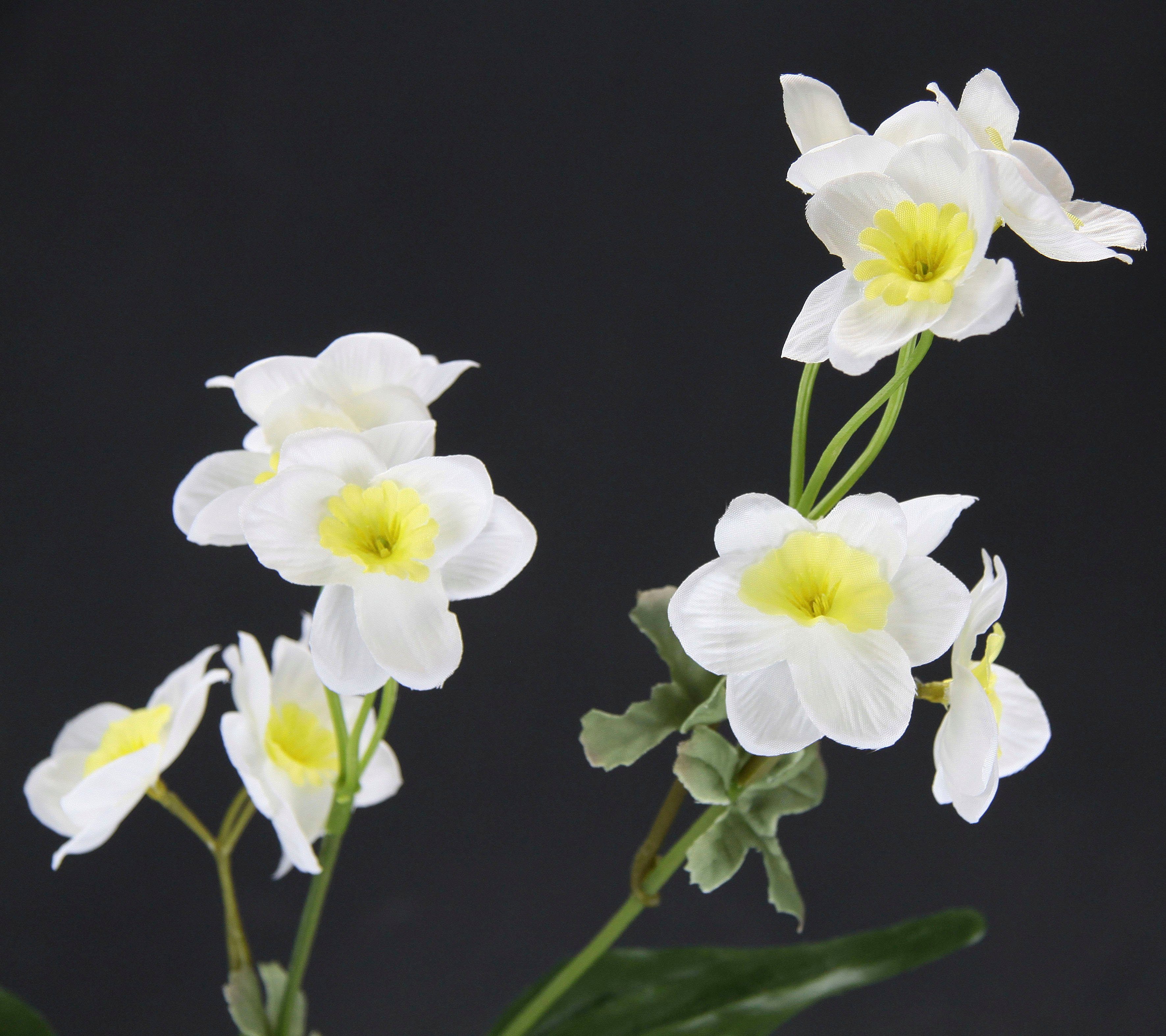 I.GE.A. Kunstbloem Narcis tak 5-pack narcissen, kunstbloem, pasen, zijdenbloem, lent decoratie