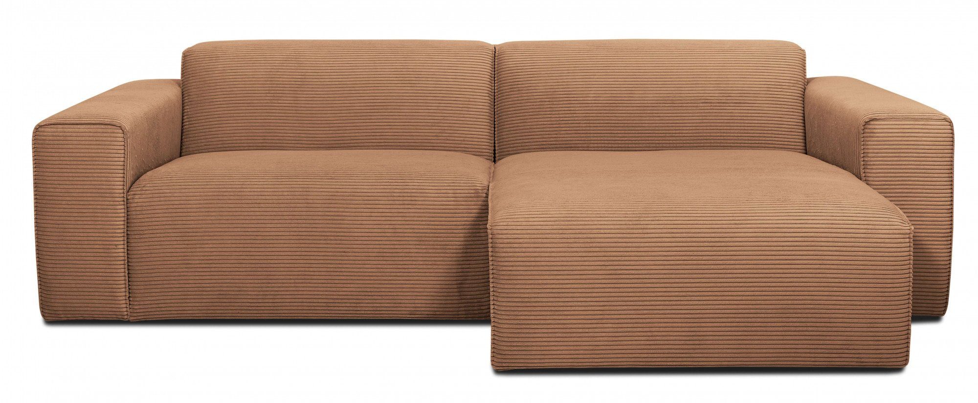 INOSIGN Hoekbank Clayton in een trendy ribfluwelen bekleding, diverse combinaties mogelijk