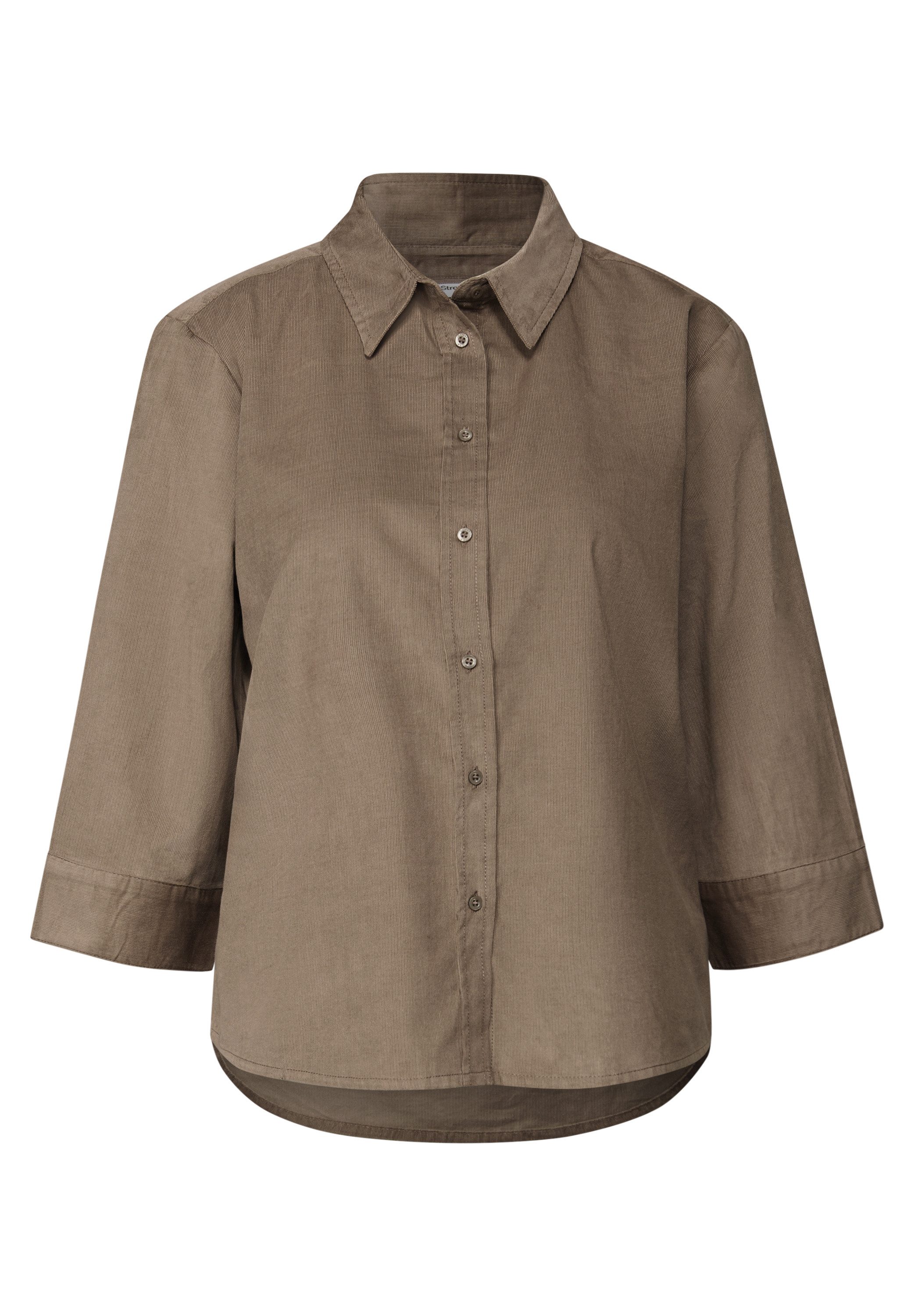 STREET ONE Overhemdblouse in cord-kwaliteit