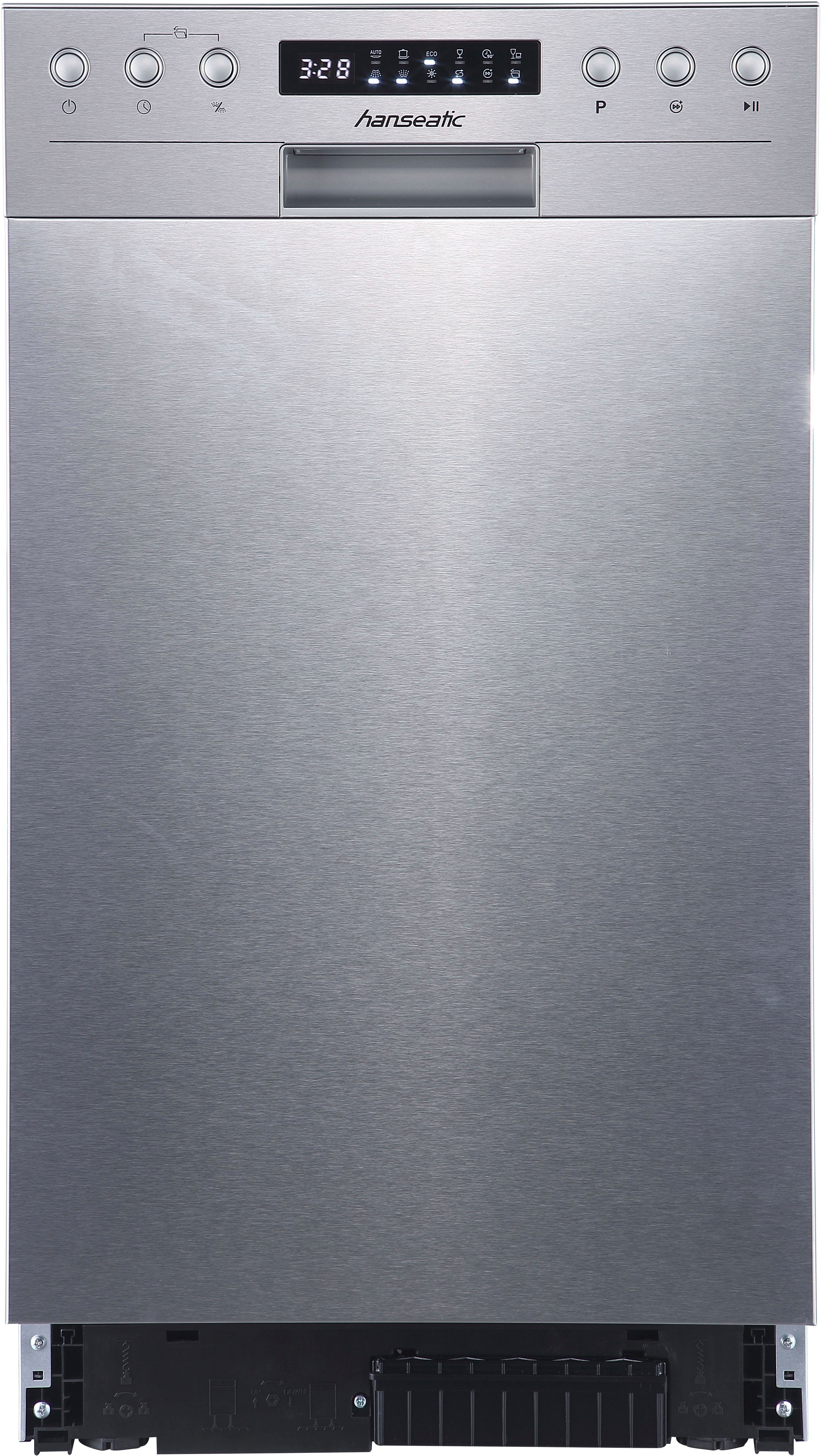 Hanseatic Onderbouwvaatwasser HGU4582C10J7710DI, 81,5 cm x 44,8 cm