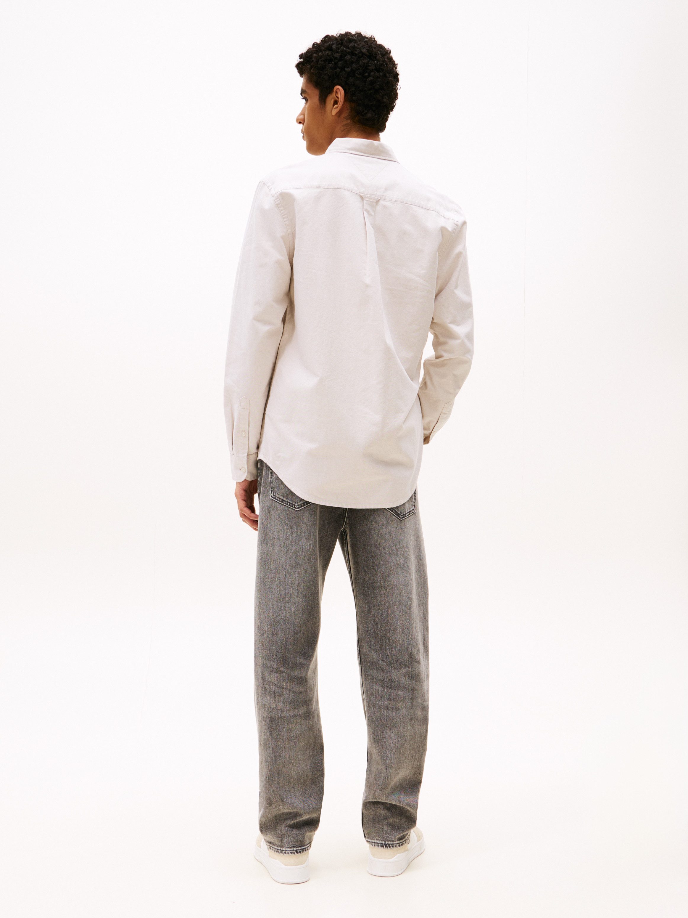 TOMMY JEANS Overhemd met lange mouwen TJM REG OXFORD SHIRT EXT