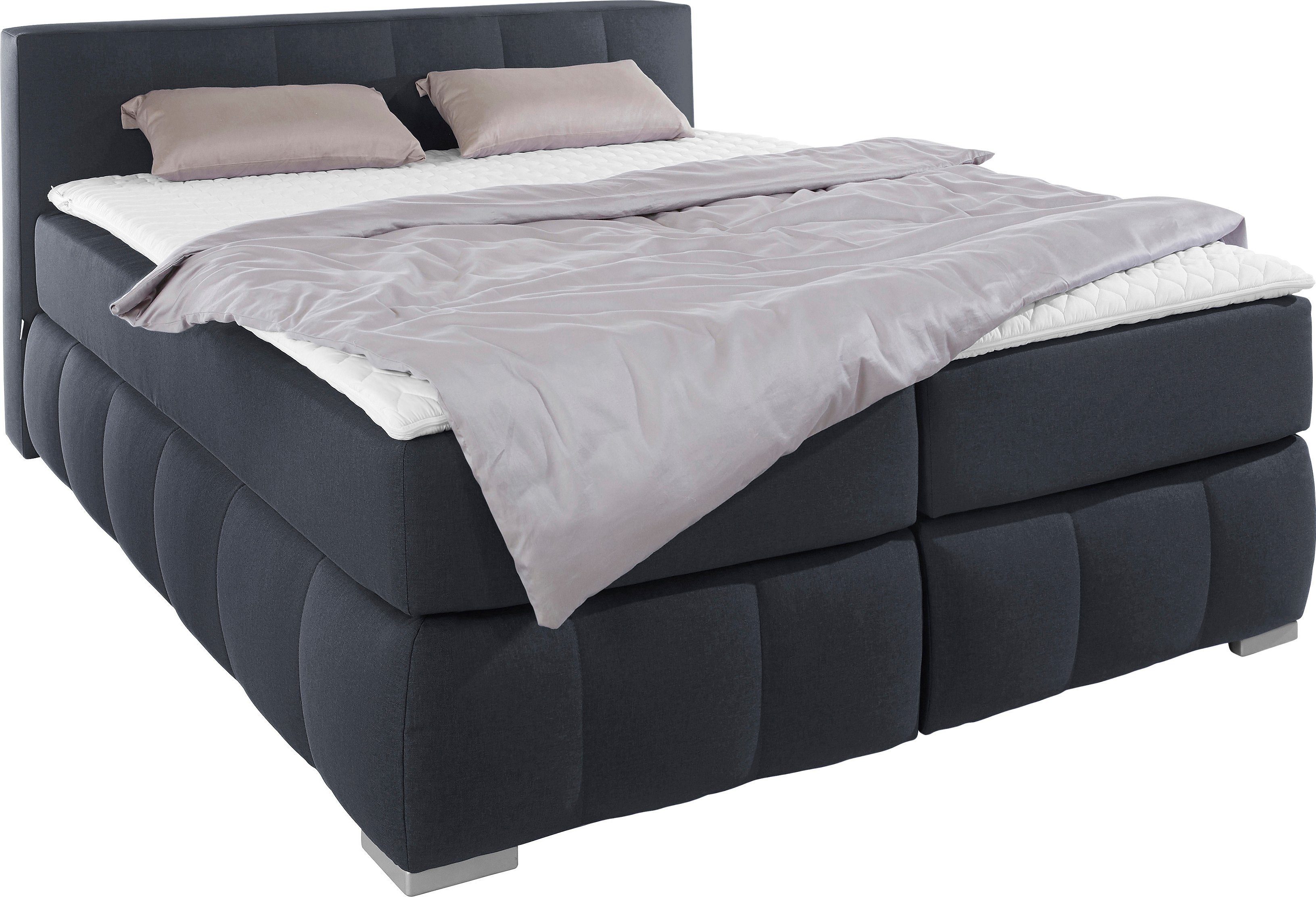 Guido Maria Kretschmer Home&Living Boxspring Chelles incl. matrastopper, in xxl- extra lang 220 cm, onderbak met elegante welving