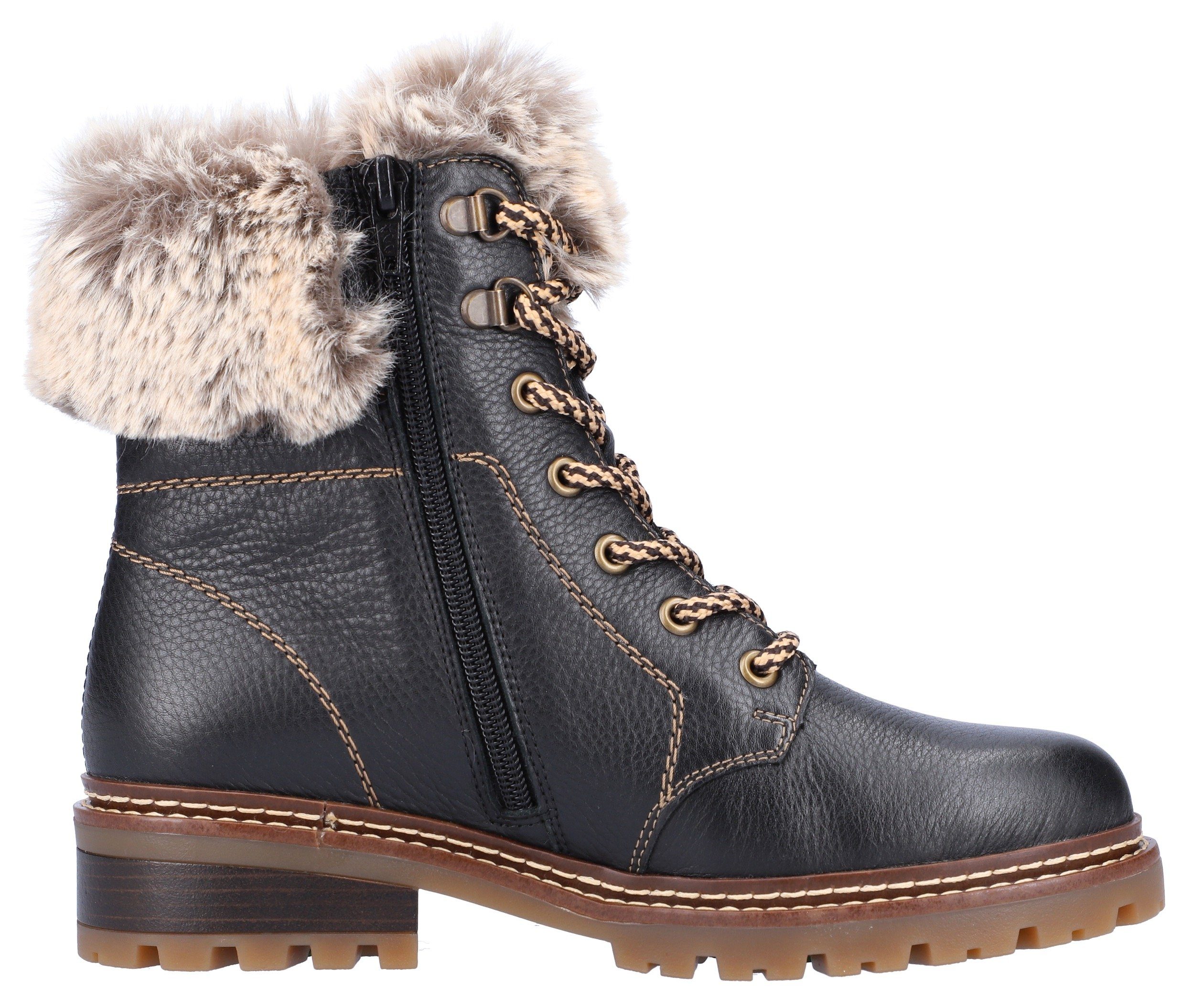 Remonte Winterlaarzen ELLE-Collection met contrasterende stiksels