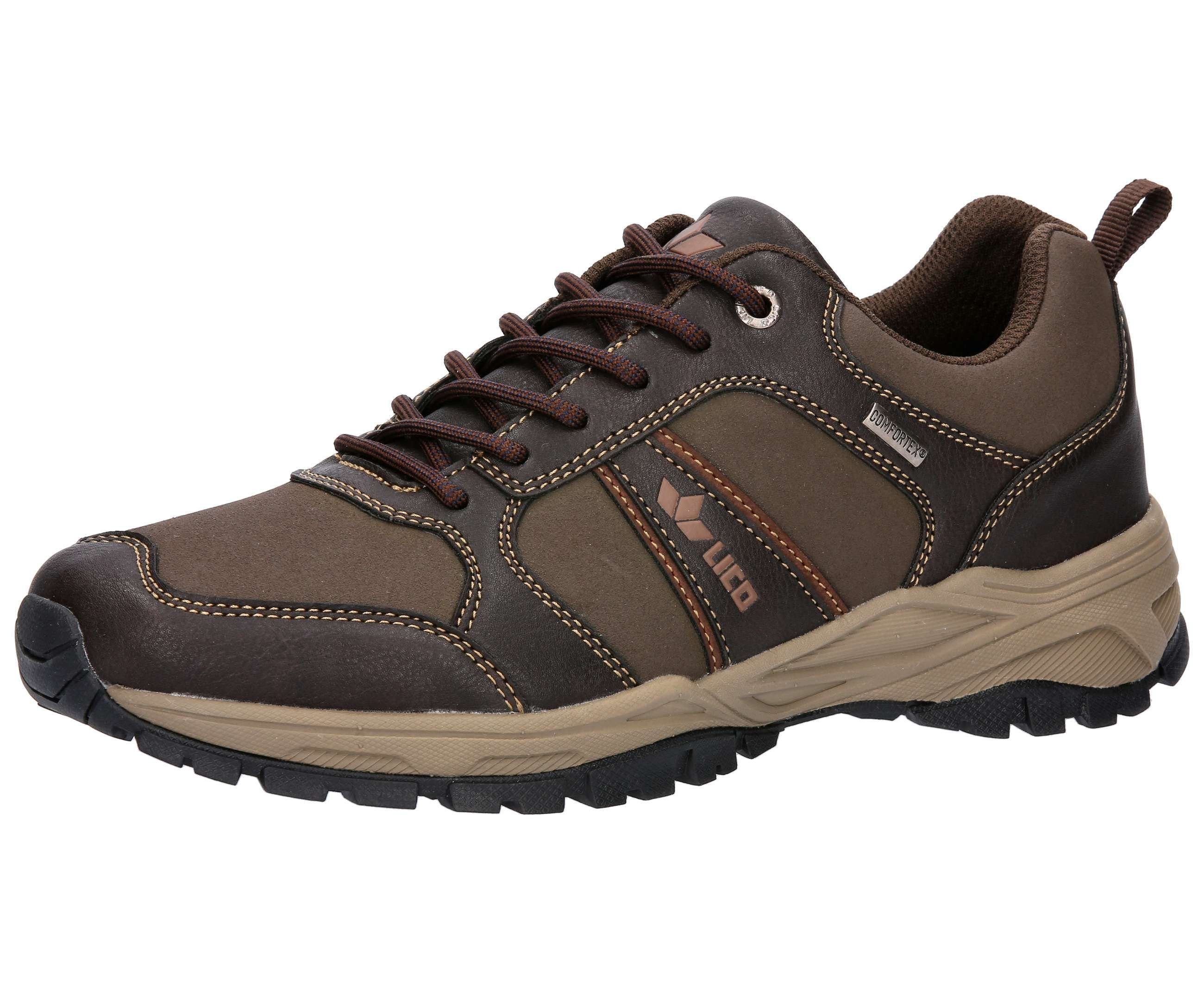 Lico Veterschoenen Vrijetijdsschoenen Angers heren sneakers maat 43 EU grijs