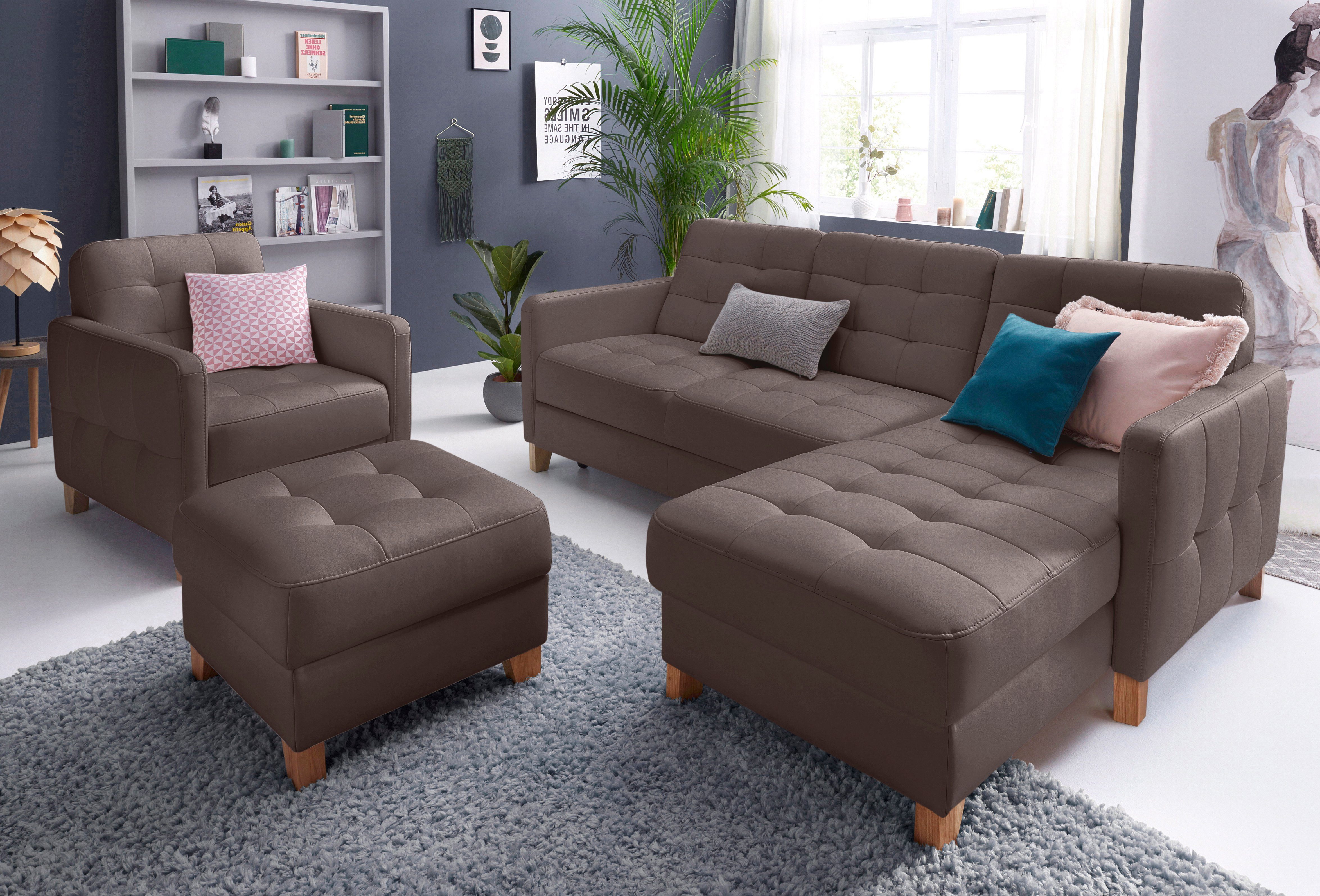 exxpo sofa fashion Hoekbank optioneel met bedfunctie