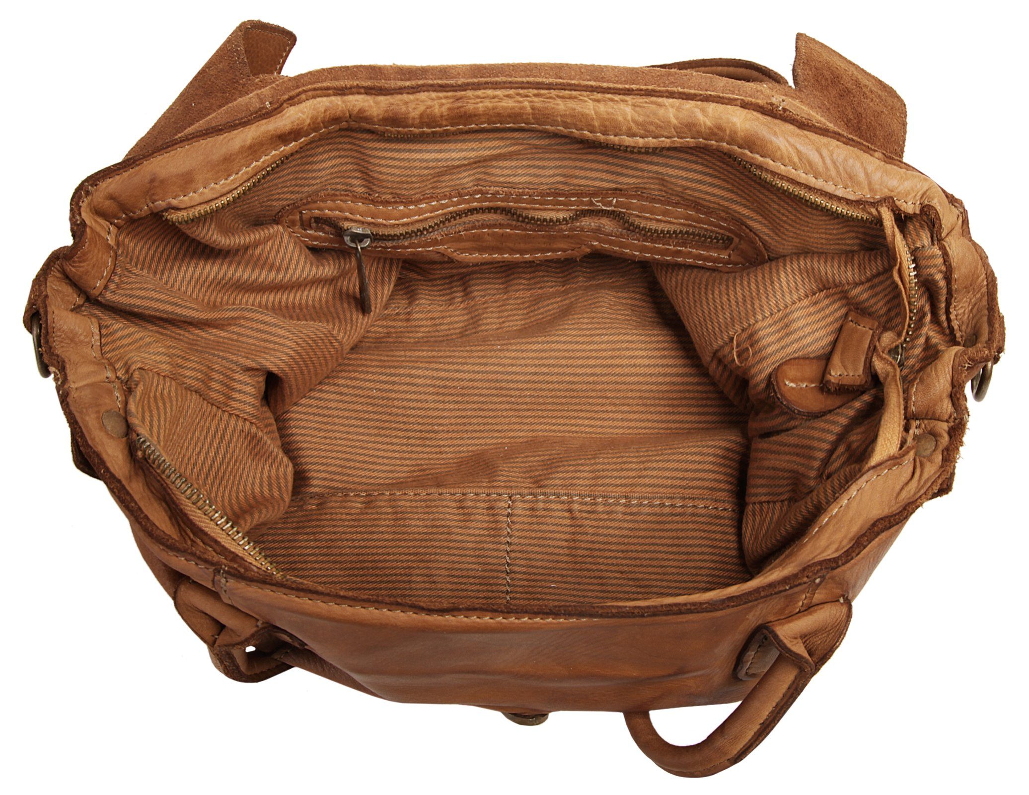 Samantha Look Shopper echt leer, made in italy