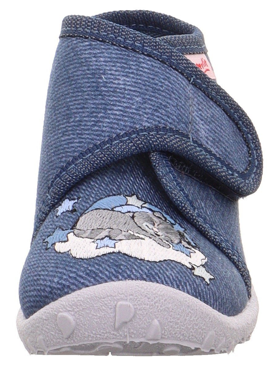 Superfit Pantoffels SPOTTY WMS: middel Borduursel licht op in het donker