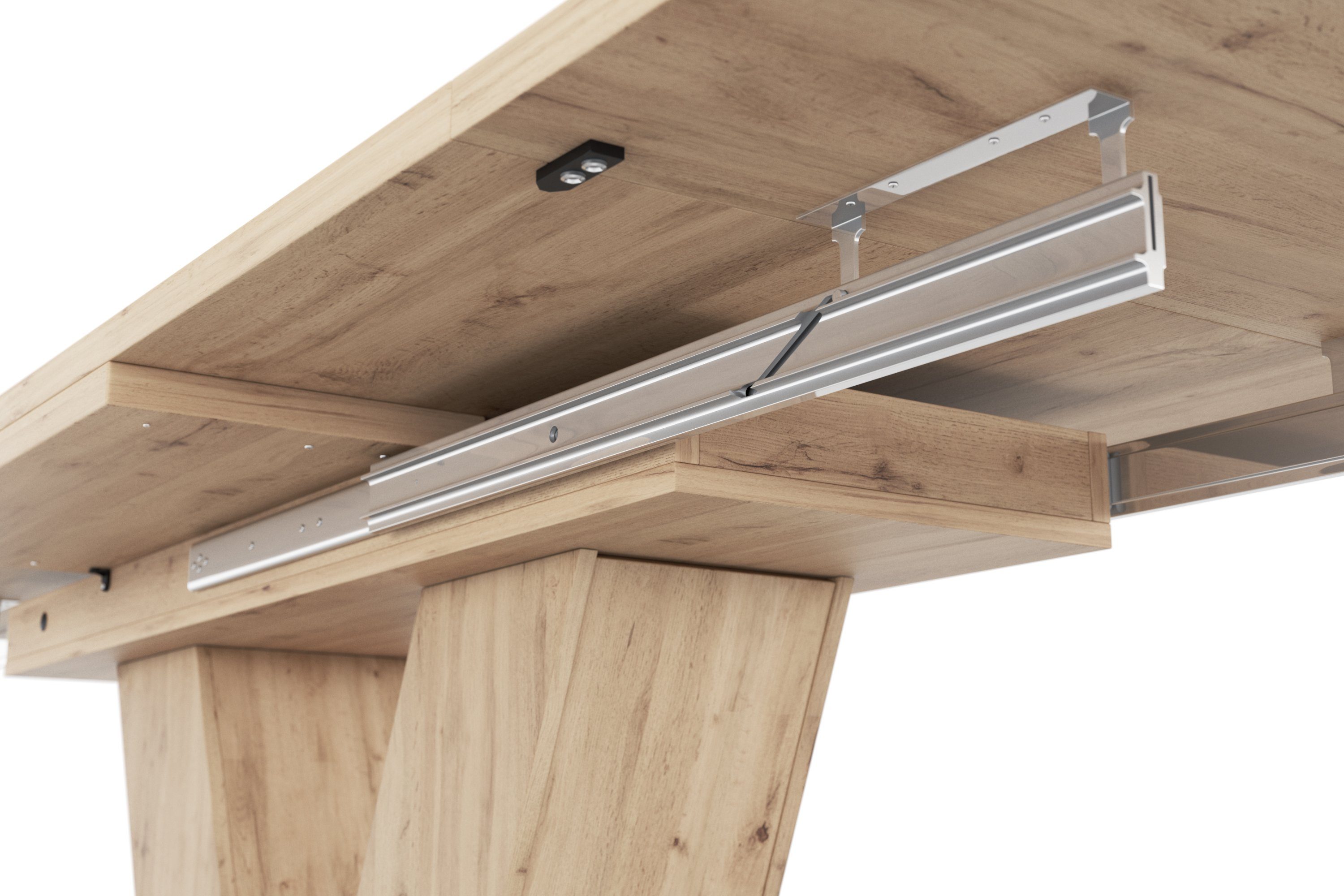 Mäusbacher Eettafel Comfort tafel TOPSELLER! Mäusbacher eettafel met V-frame en voetplaat. Breedte 180-280