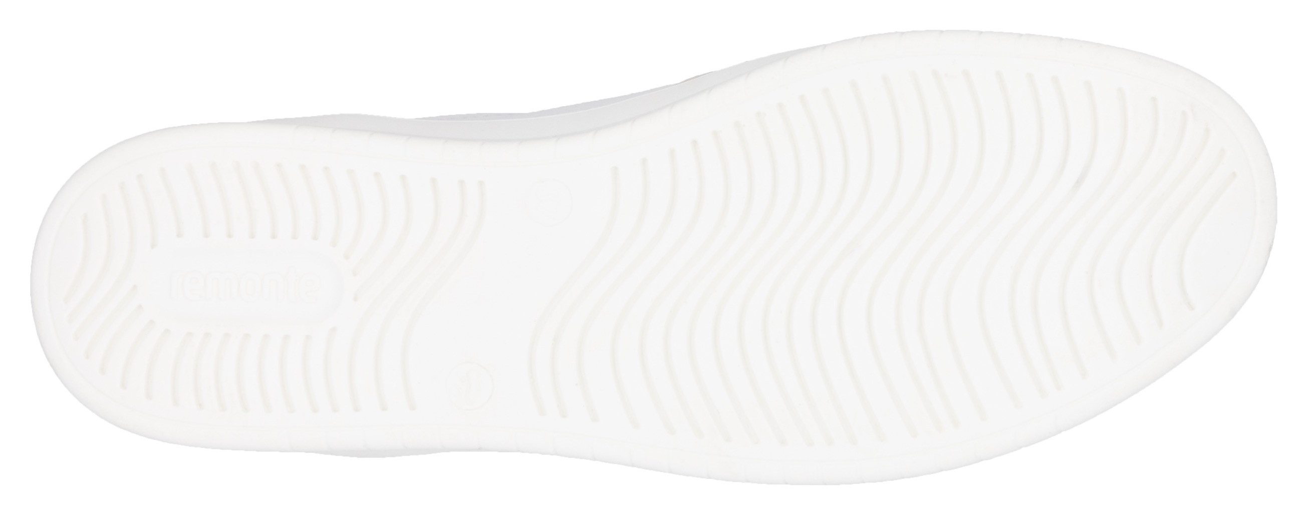 Remonte Plateausneakers , vrijetijdsschoen, lage schoen, veterschoen in smalle vorm