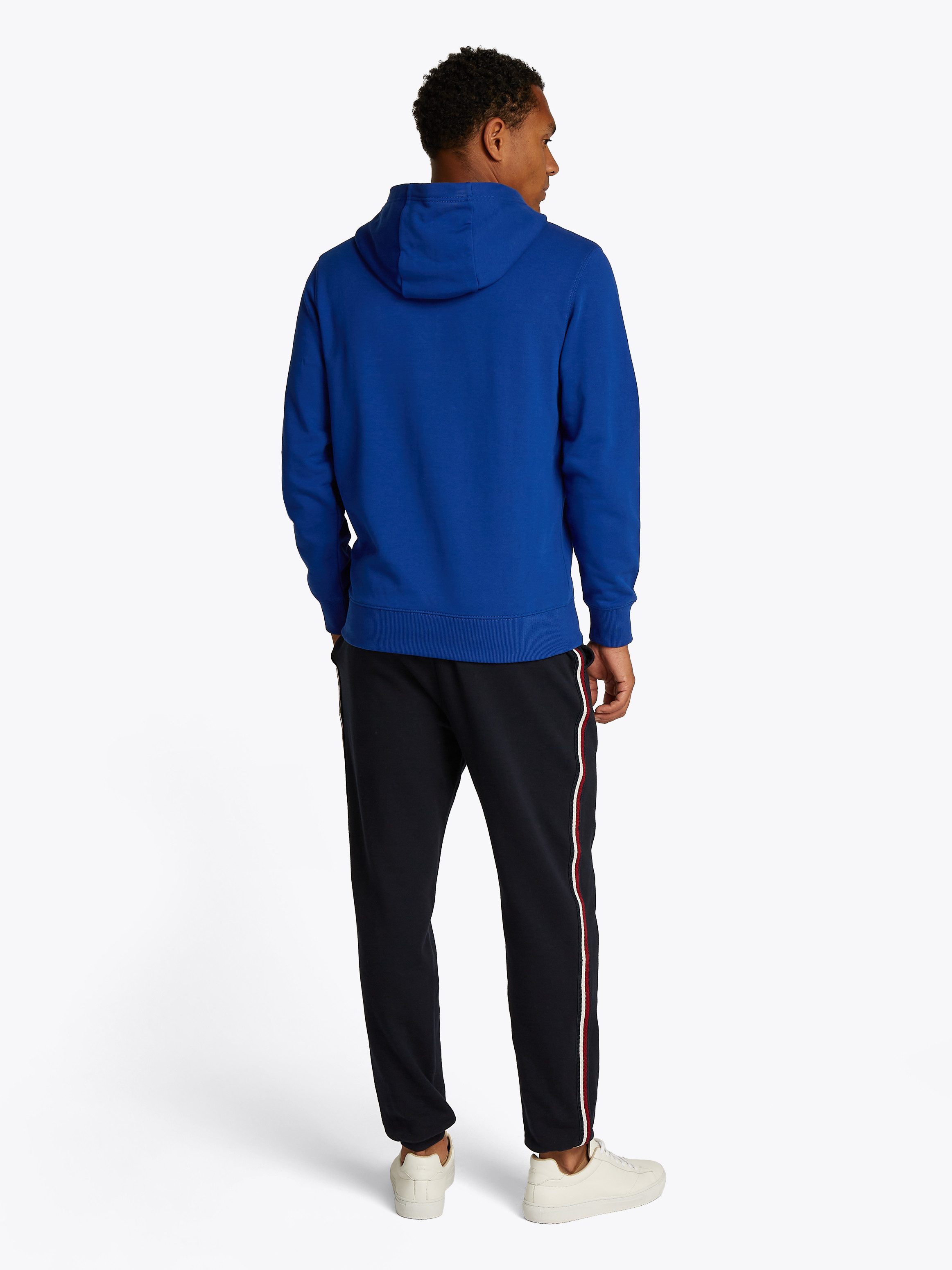 Tommy Hilfiger Hoodie HILFIGER CENTER STACK HOODY met grote meerkleurige print