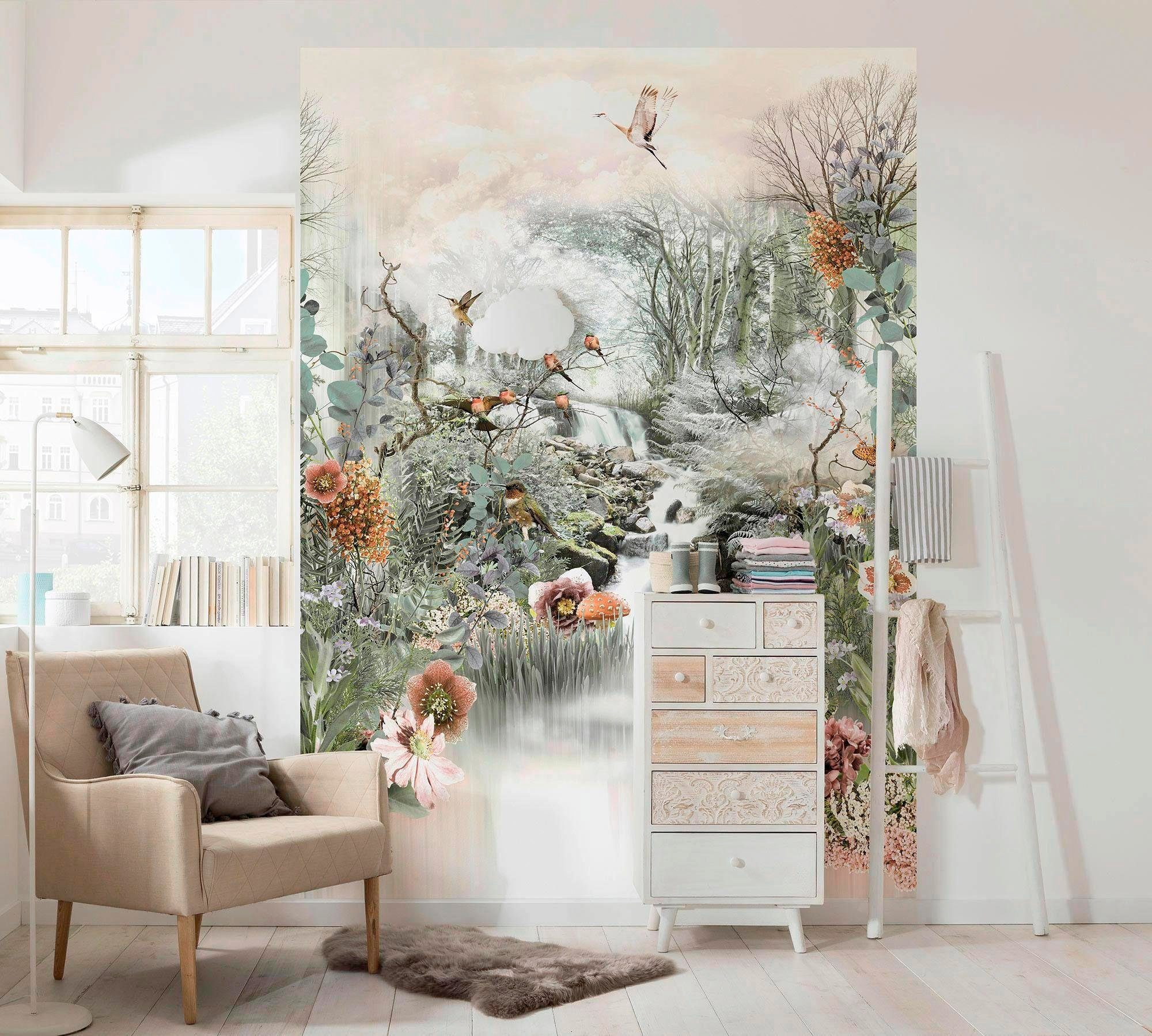 Komar Fotobehang Fable - Afmeting 184 x 254 cm (set)