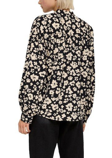 Q/S designed by Blouse met lange mouwen met bloemmotief