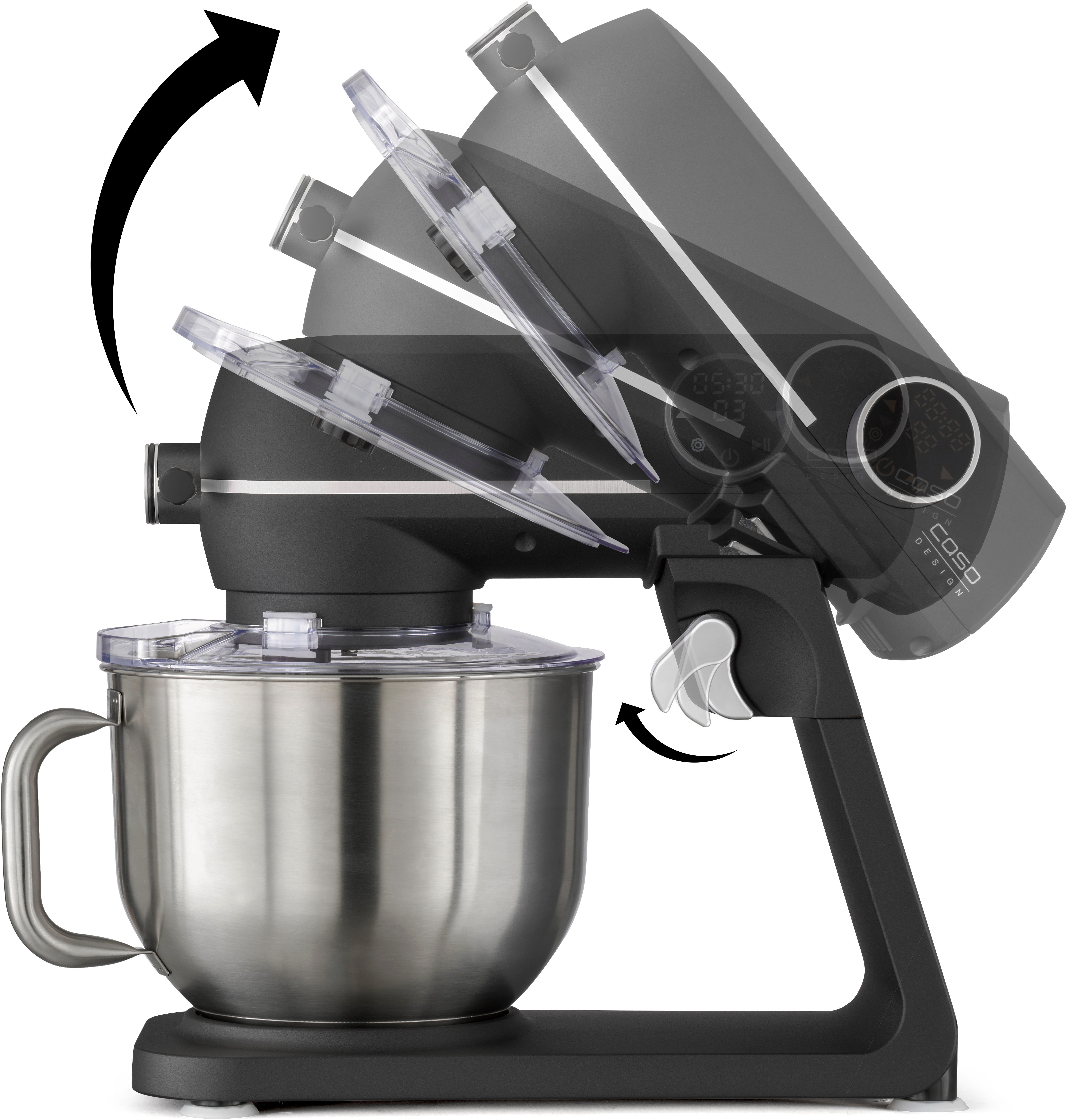 Caso Keukenmachine KM 1800 Black-E 3156