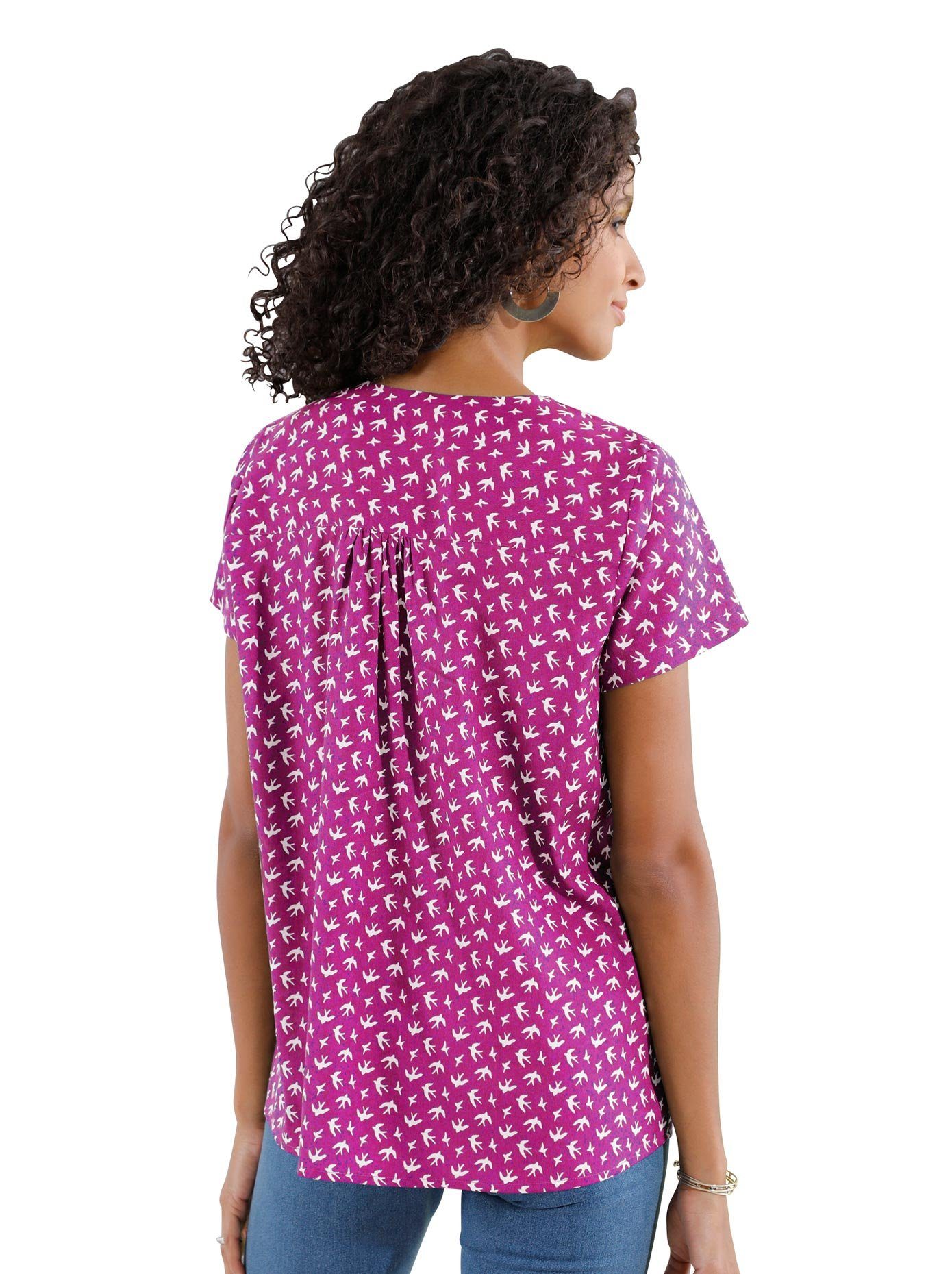 Classic Basics Gedessineerde blouse