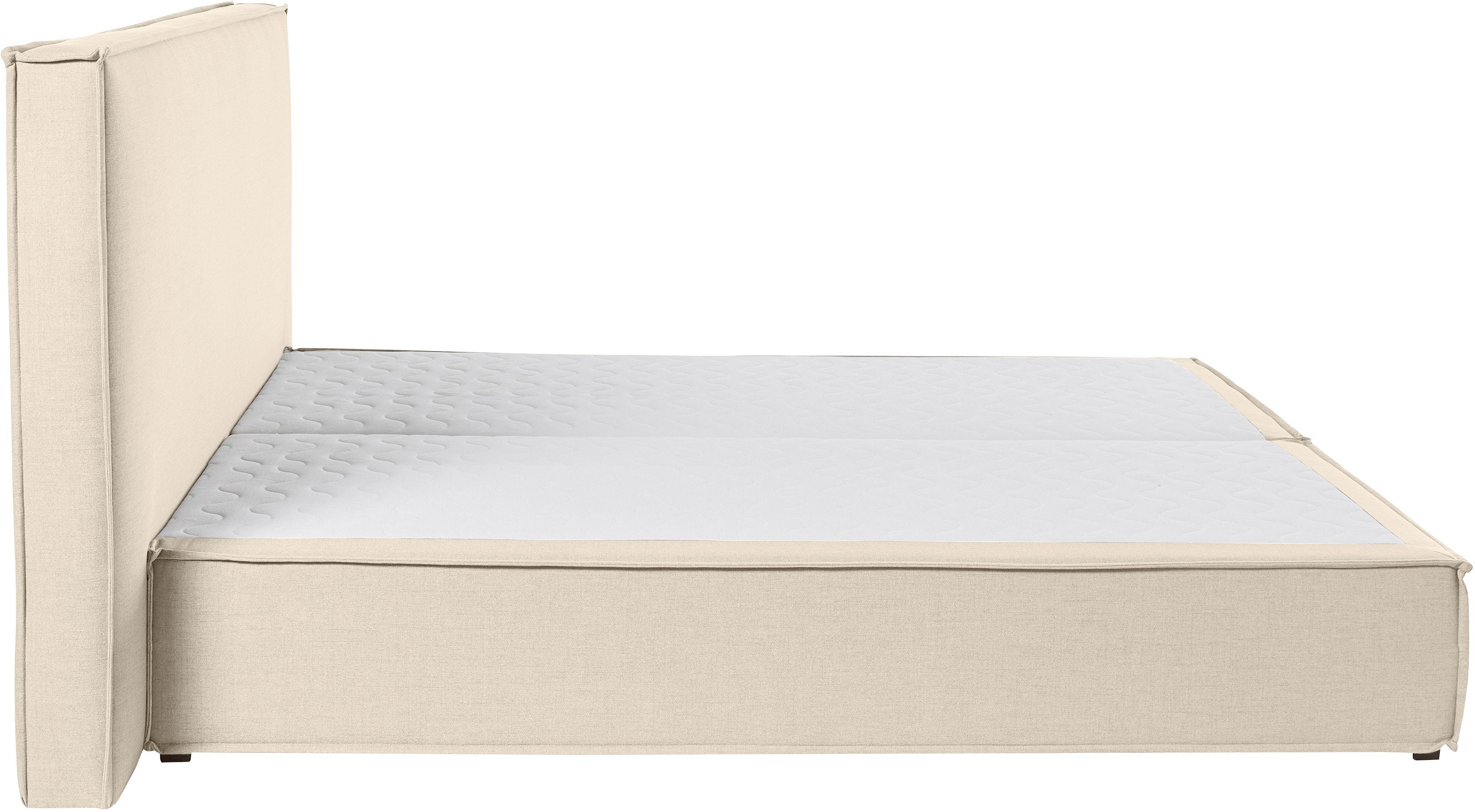 LeGer Home by Lena Gercke Boxspring Yuma incl. topmatras, in 4 breedten, 3 matrassoorten en elk 2 hardheden