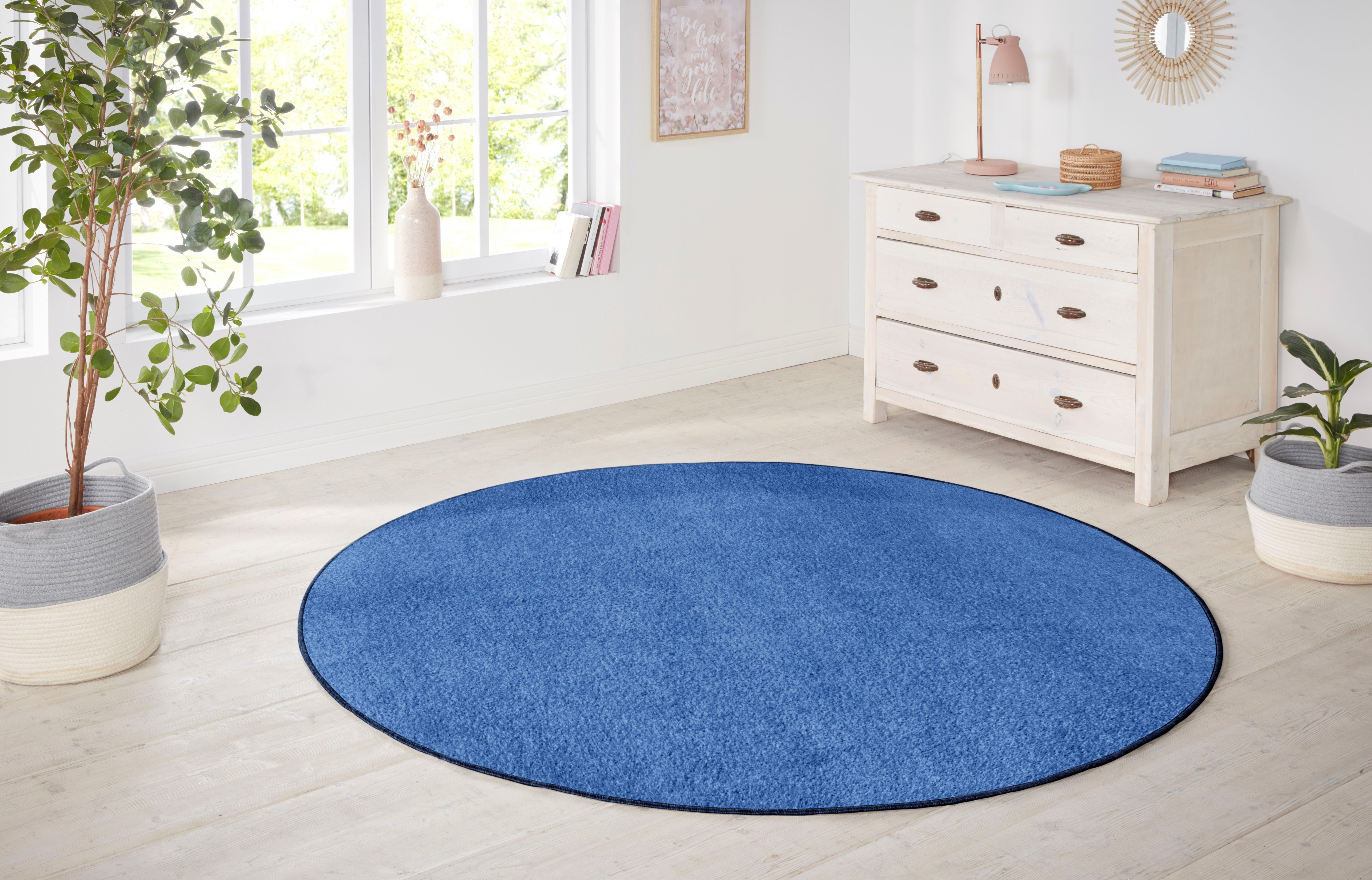 HANSE Home Vloerkleed Shashi Korte pool, unikleur, vloerkleed, zacht, eetkamer, kinderkamer, hal