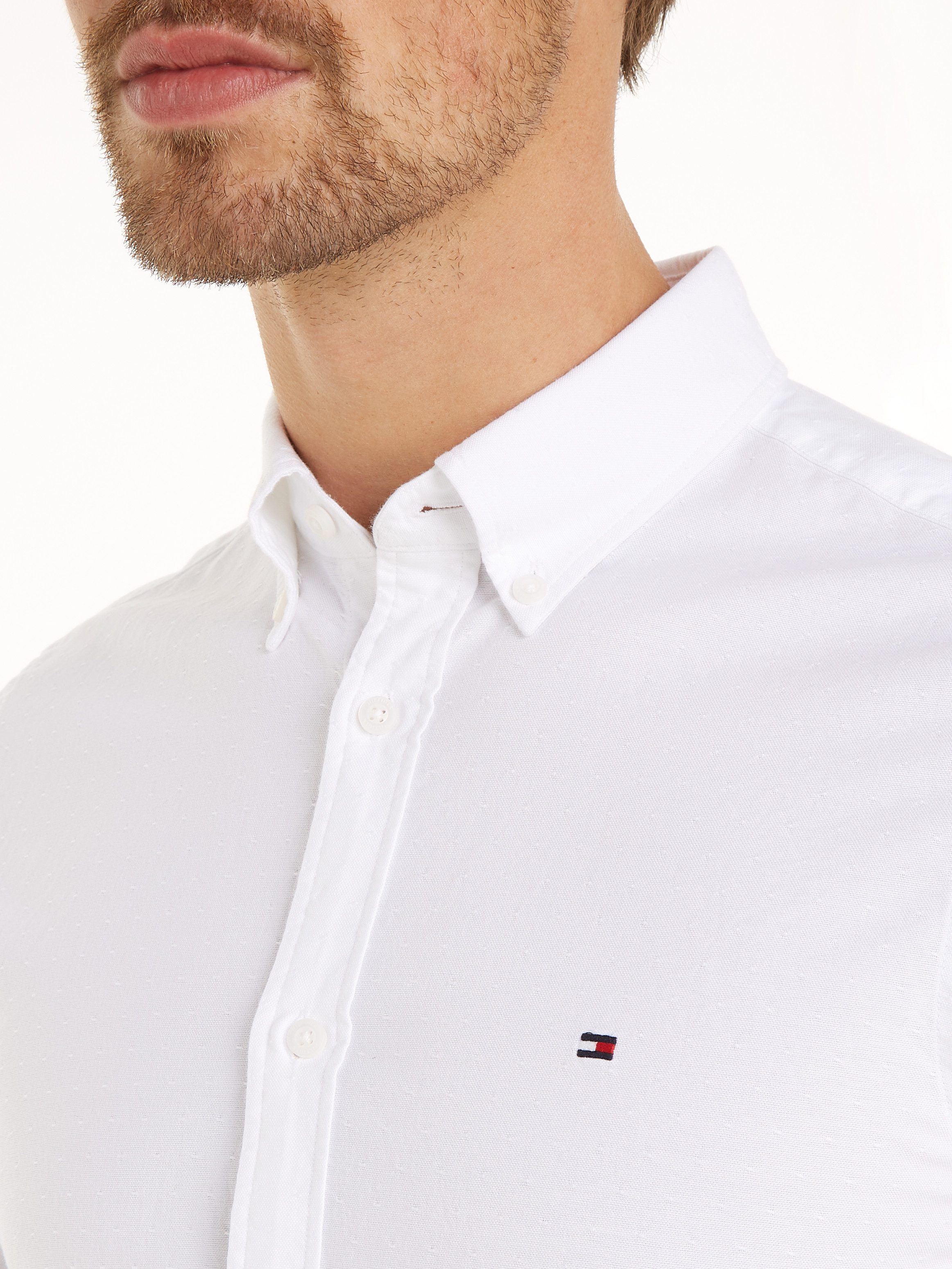 Tommy Hilfiger Overhemd met lange mouwen OXFORD DOBBY SF SHIRT
