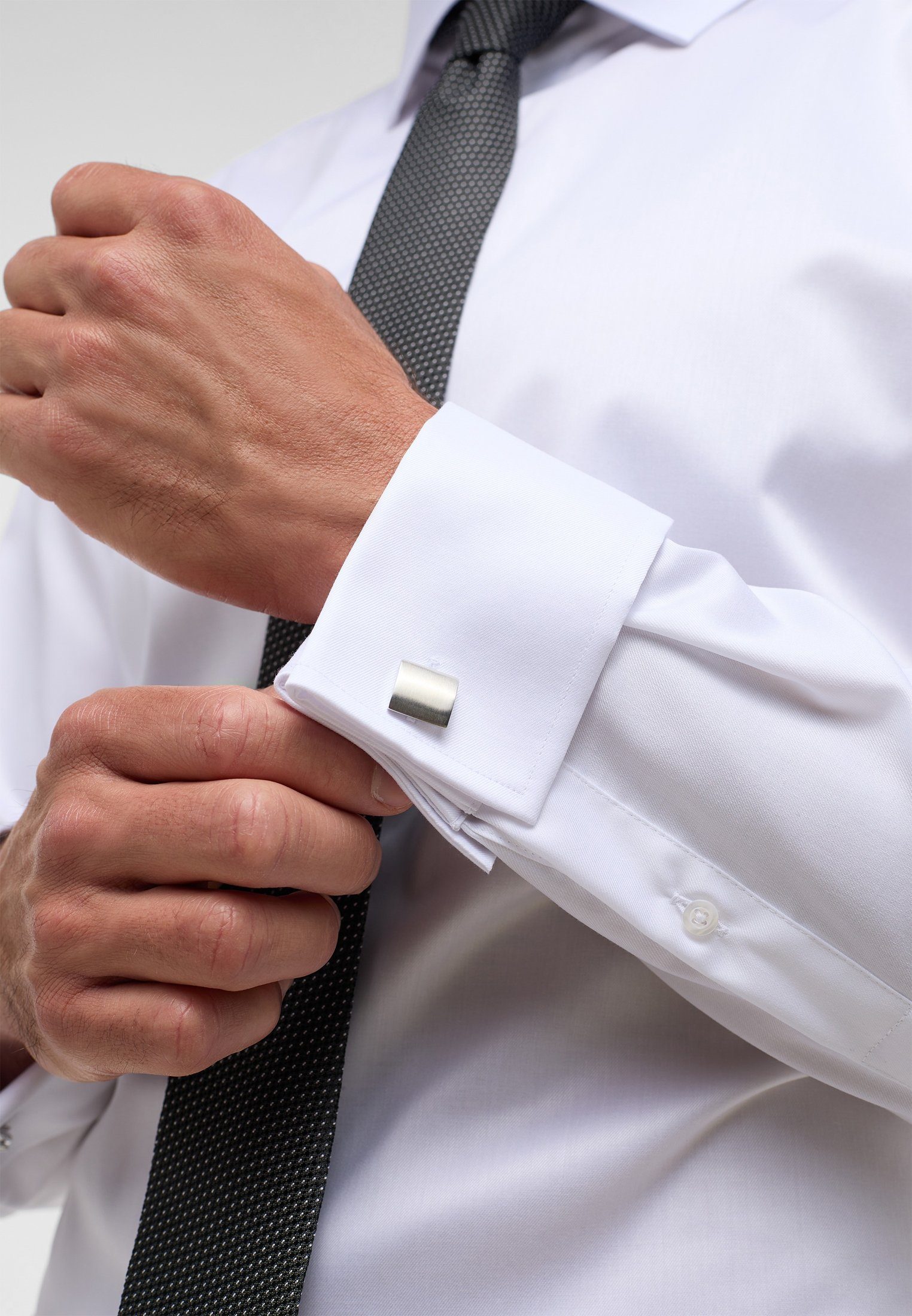 Eterna Overhemd met lange mouwen Slim fit NON IRON (strijkvrij)