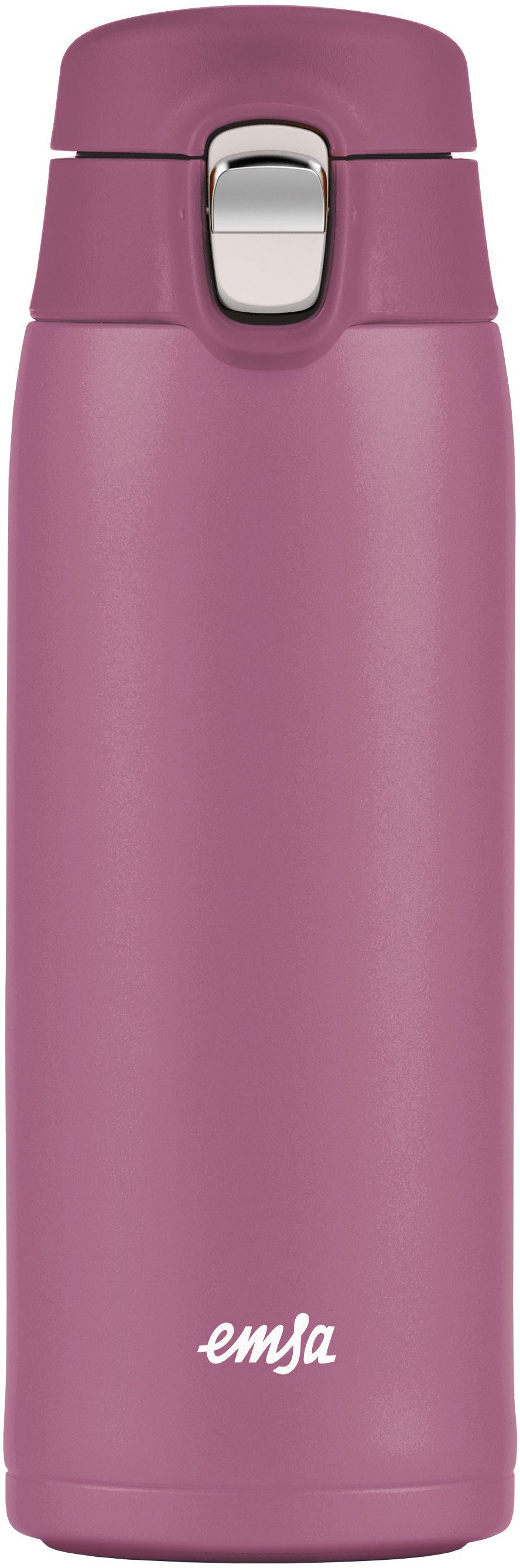 Emsa Thermosbeker Travel Mug Light 0,4l, roestvrij staal, 100% dicht, 8u warm/16u koud