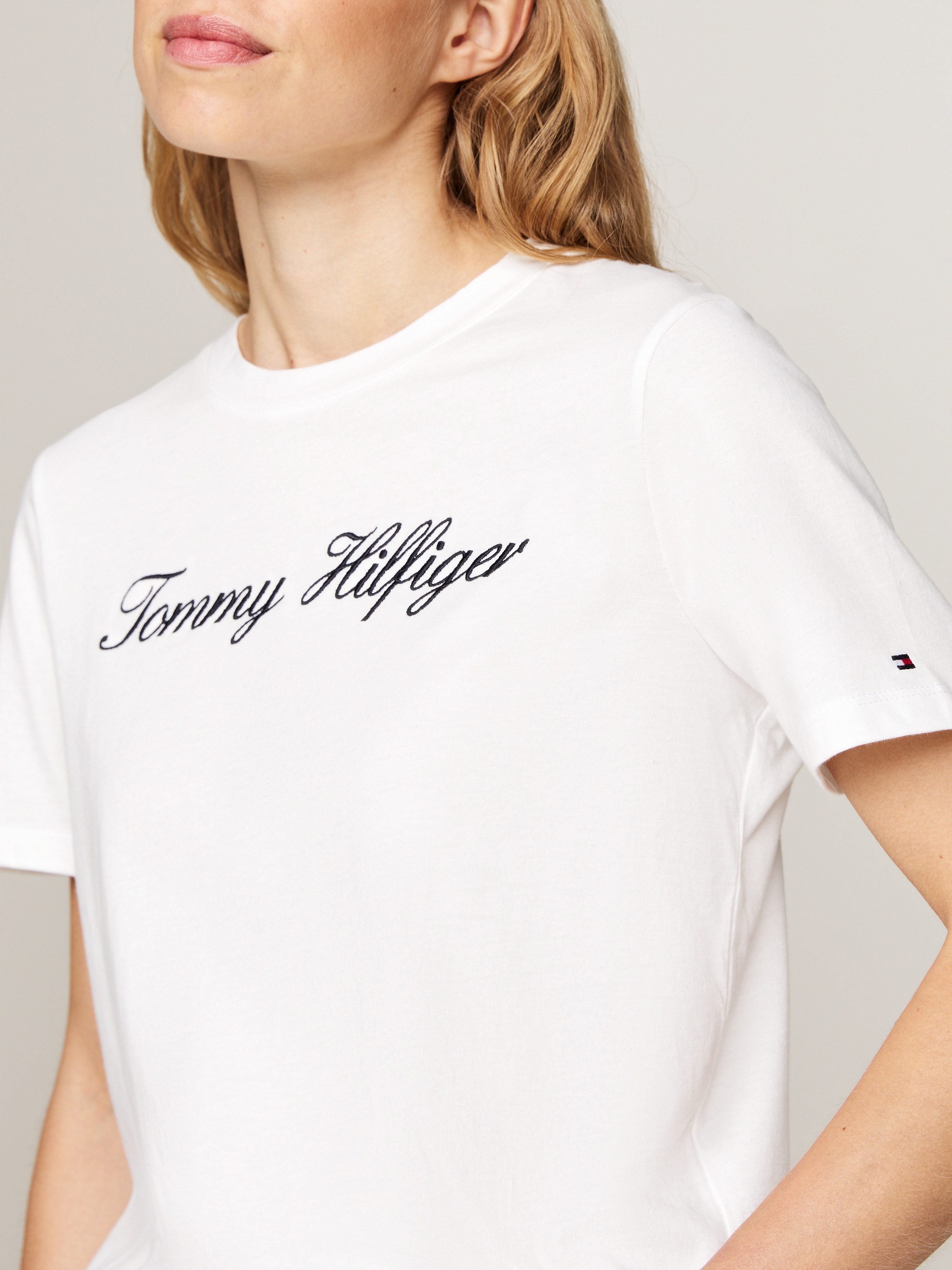 Tommy Hilfiger T-shirt NOS SCRIPT REGULAR C-NK SS