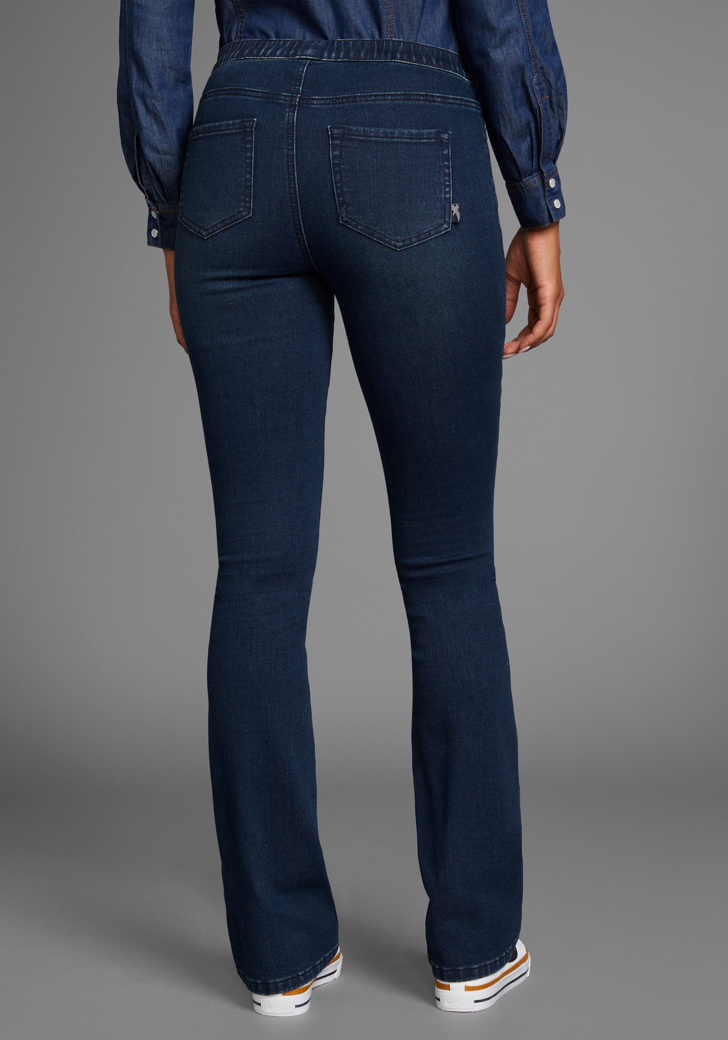 Arizona Jeggings Bootcut met lichte thermo-effect