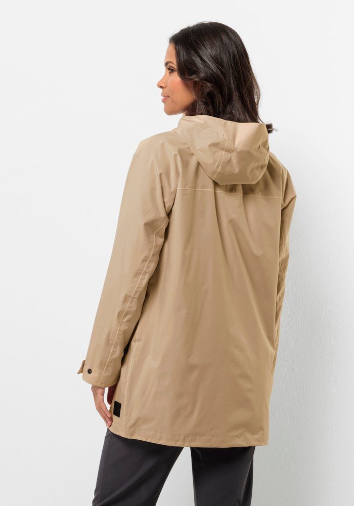 Jack Wolfskin Functioneel jack MAINKAI LONG JKT W