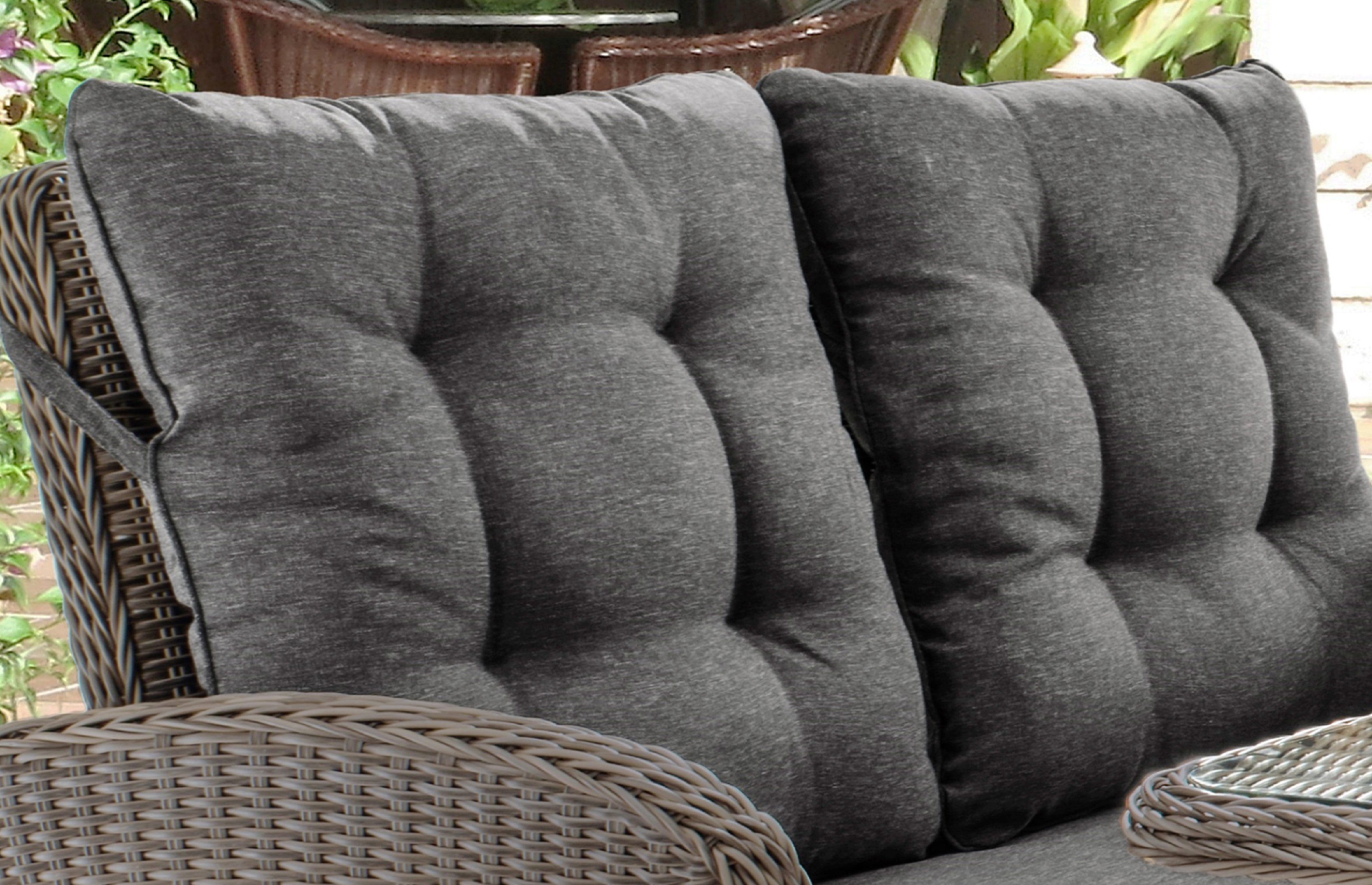 Destiny Tuinset Merano Aluminium, polyrotan (set, 11-delig)