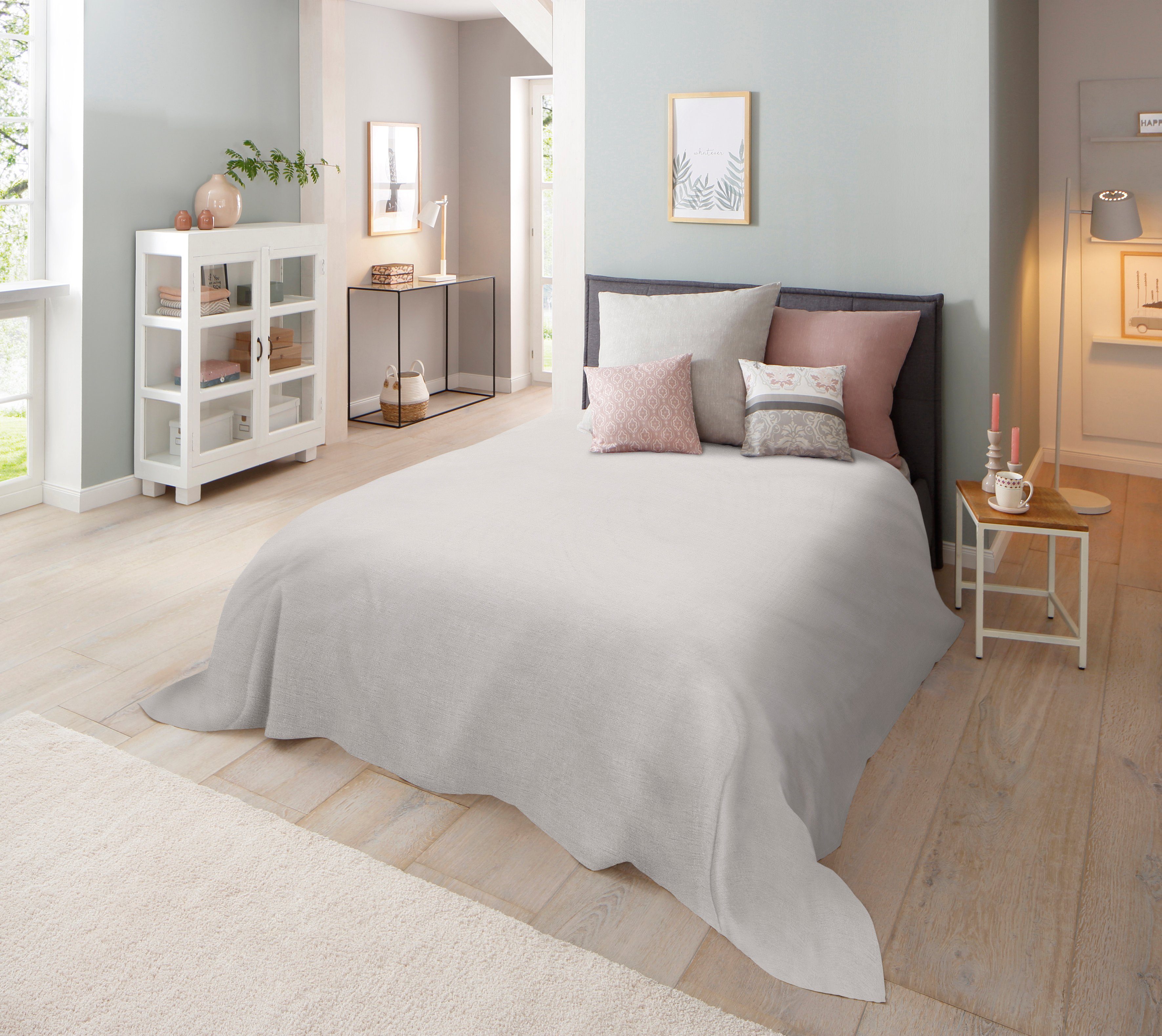 Home affaire Sprei Melli sprei, foulard in landhuisstijl, voor kinderen en volwassenen