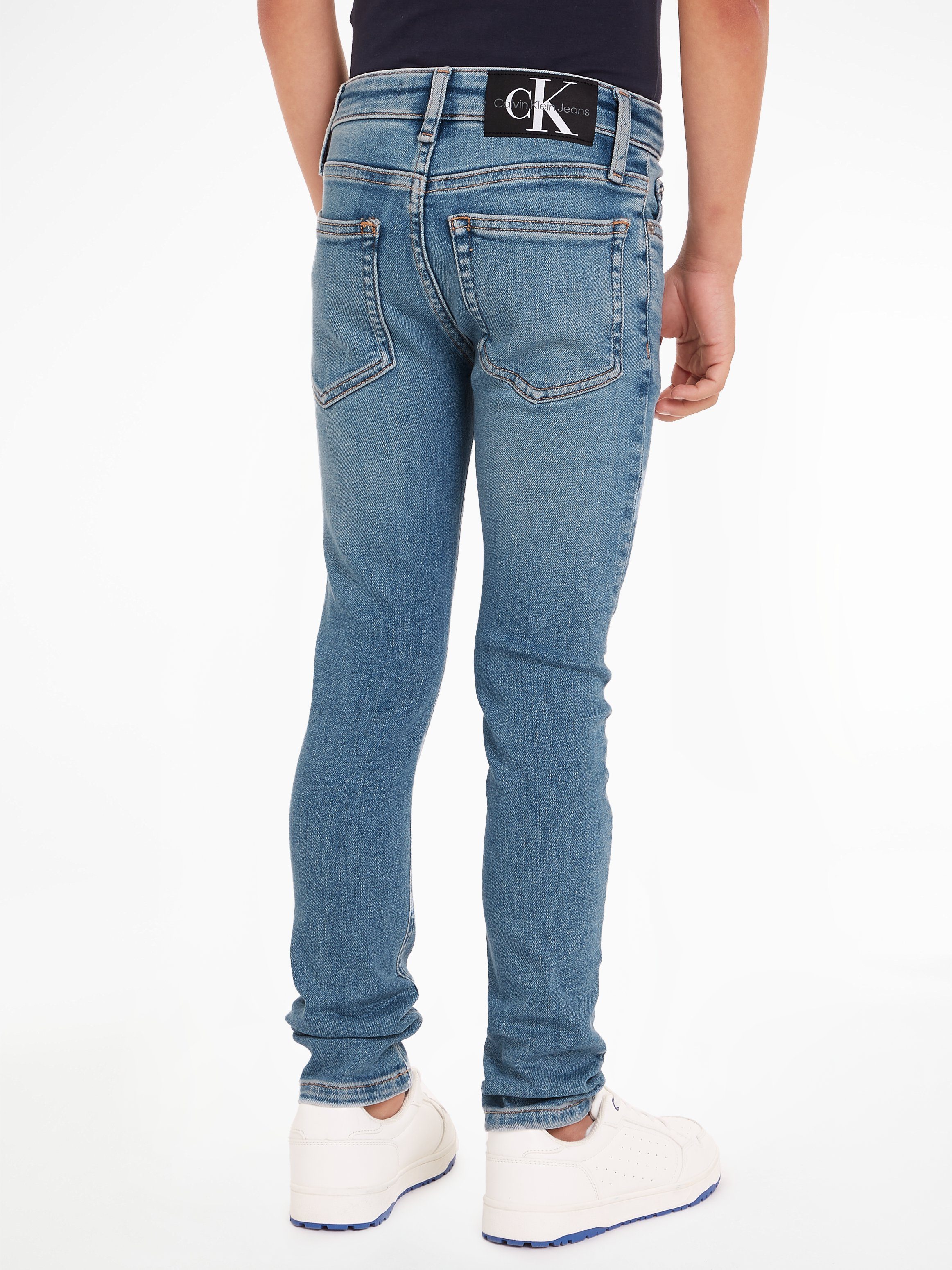 Calvin Klein Skinny fit jeans SKINNY CLOUDY BLUE STRETCH