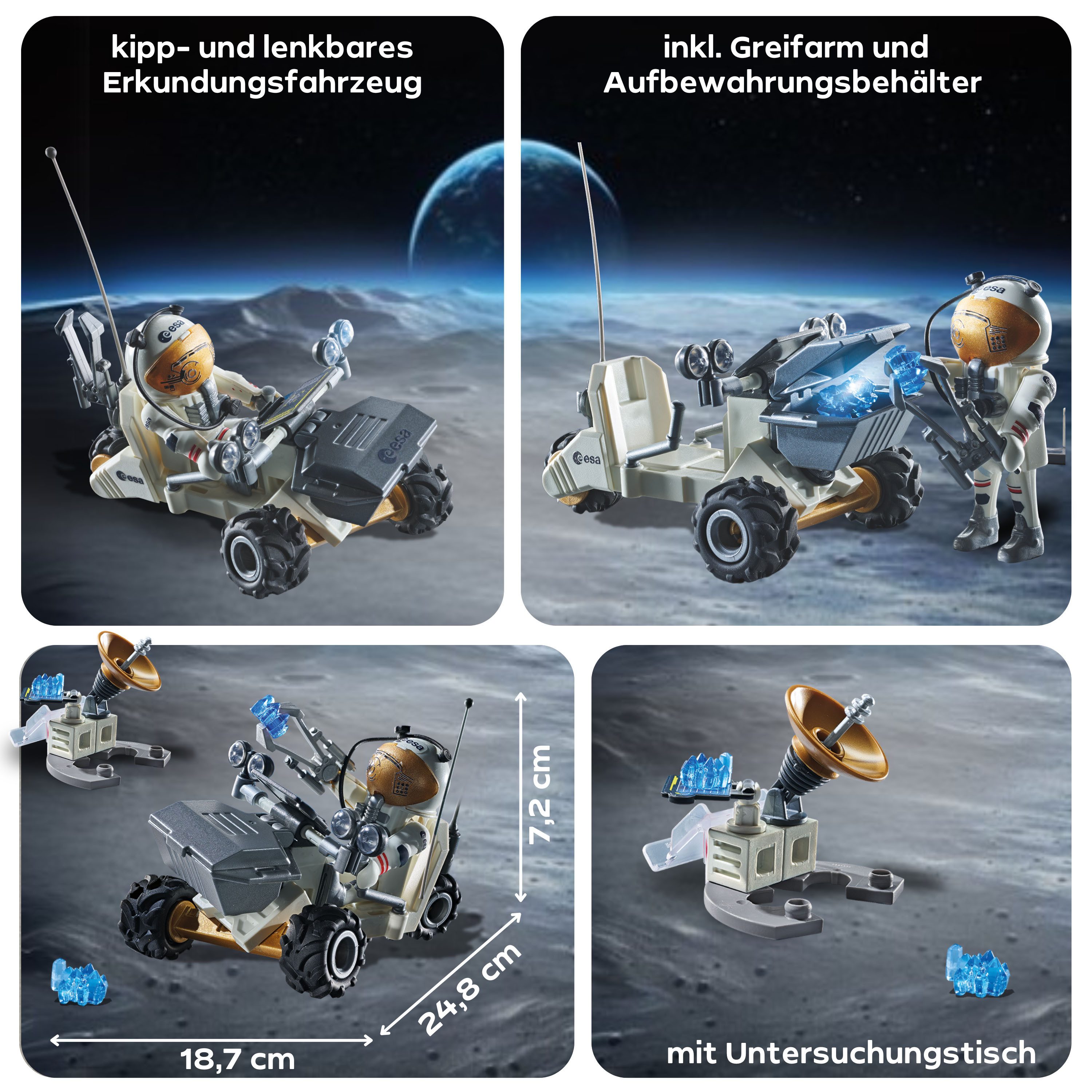 Playmobil® Constructie-speelset Weltraummission (71734), Playmobil Action Heroes (57-delig)