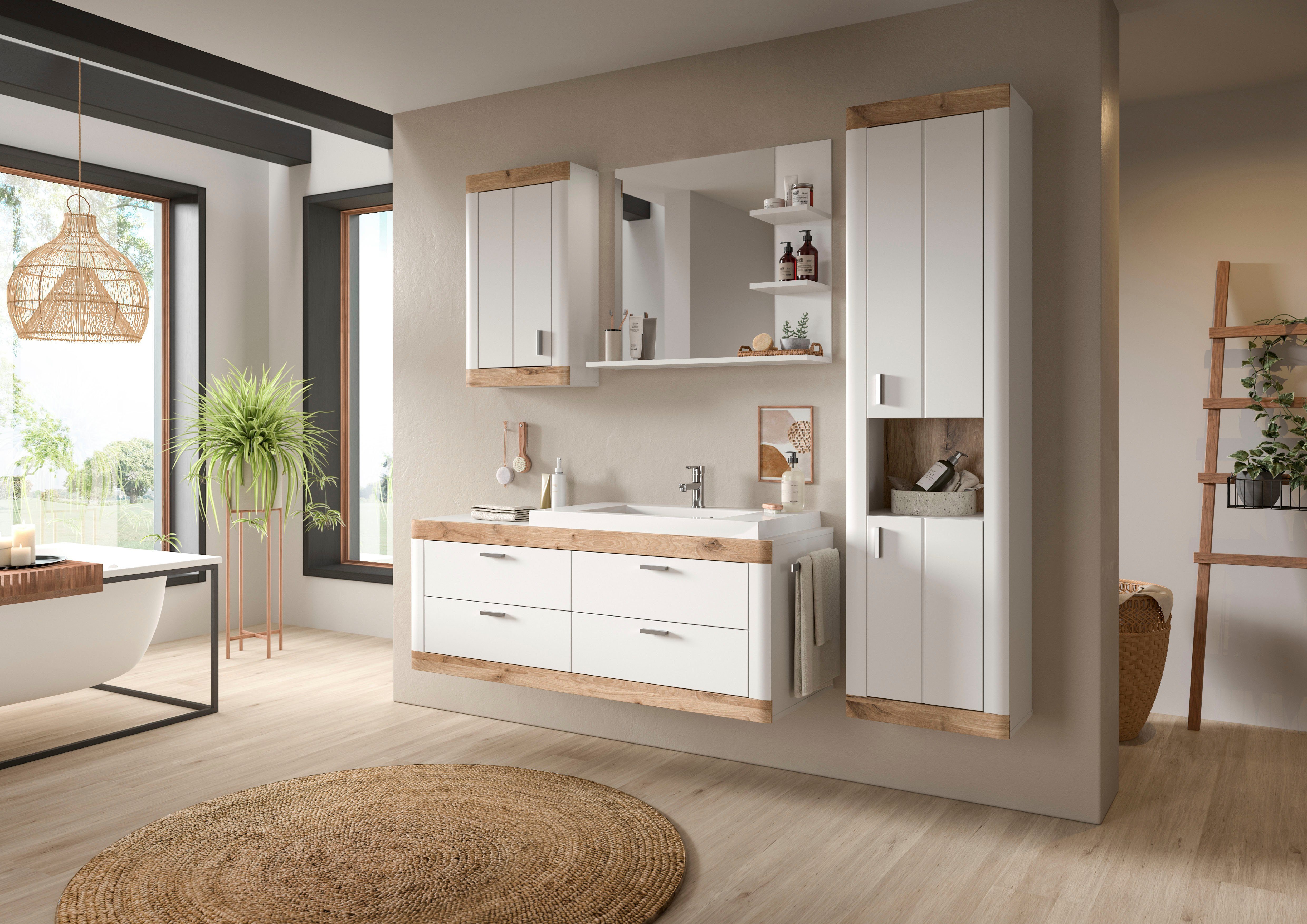 Home affaire Hangend kastje Landsby, breedte 45 cm, 1 deur (deur aanslag verwisselbaar), 1 legplank (1 stuk)