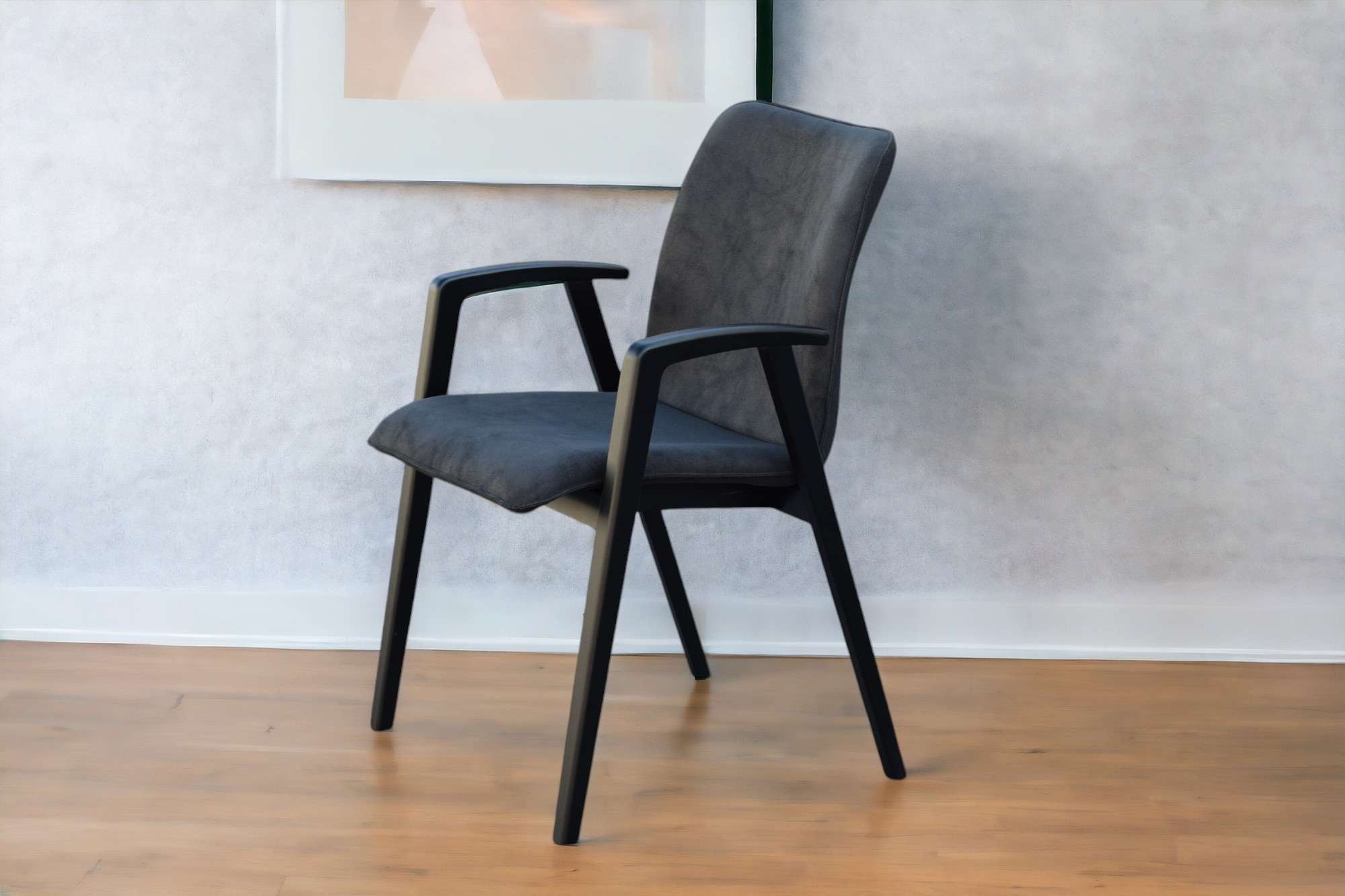 Home affaire Stoel met armleuningen Loreen eetkamerstoel, gestoffeerde stoel, woonstoel, eetstoel met armleuningen (set, 2 stuks)