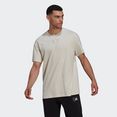adidas sportswear t-shirt essentials feelvivid drop shoulder beige