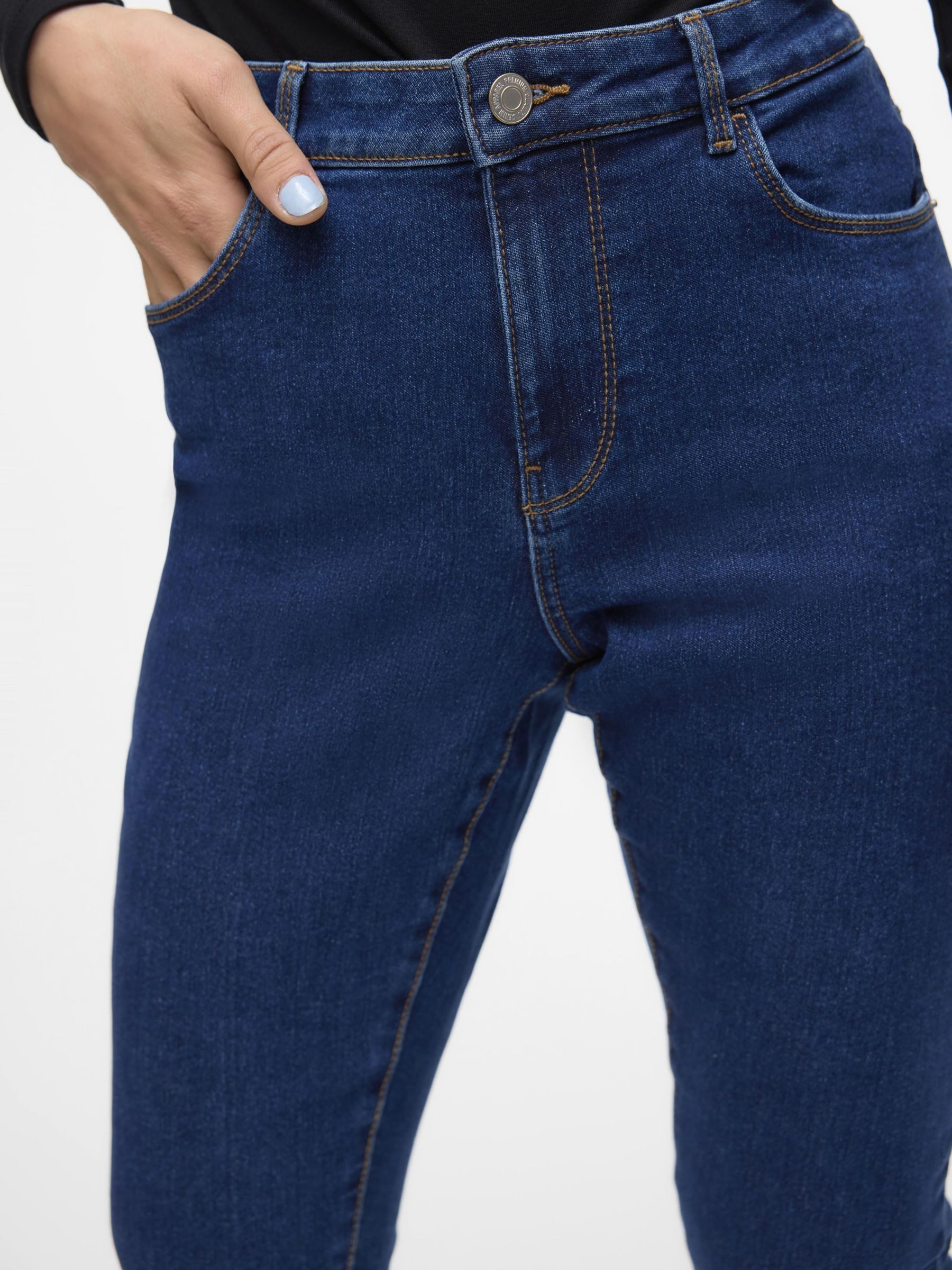 Vero Moda Skinny fit jeans VMELLY MR SKINNY JEANS BLUE NOOS
