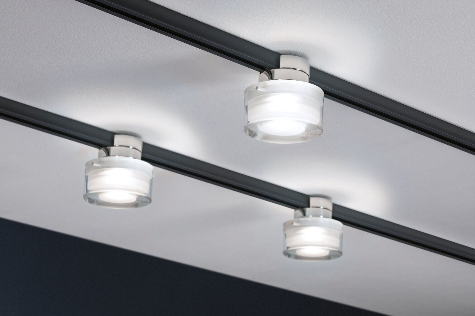 Paulmann Railsysteem-lampen URail rail spot Topa Dot 350lm 4,9W 4000K 230V Chroom, Helder, Satin (1-delig)